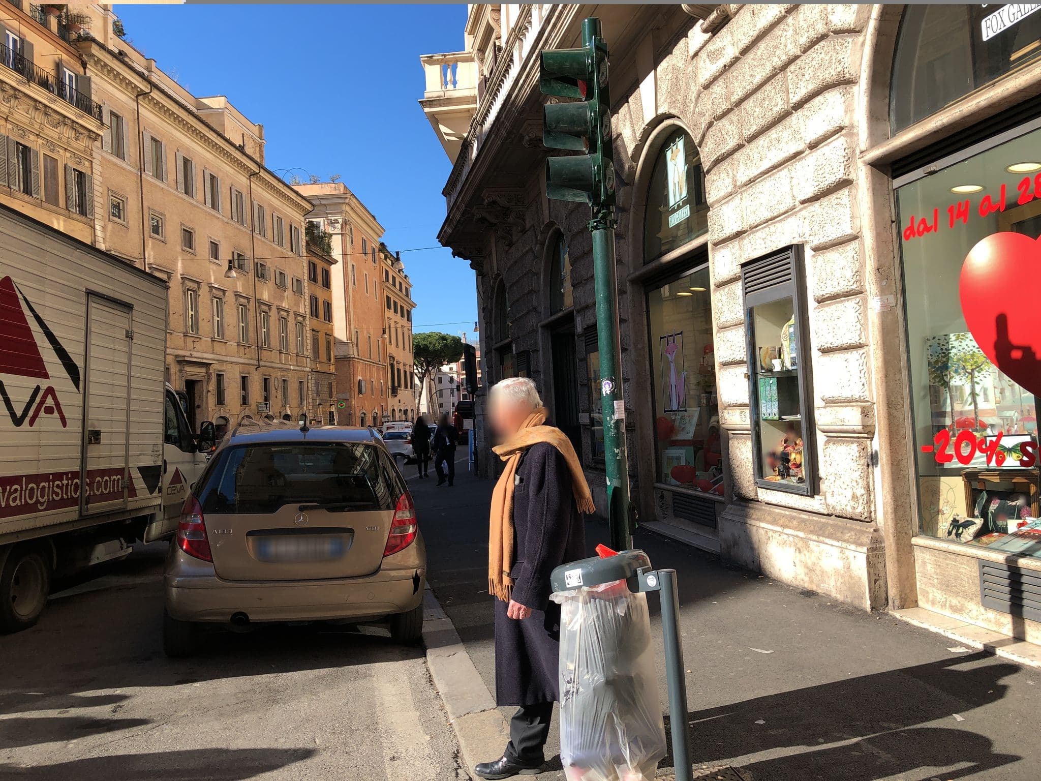 Street view near G55 Design Hotel, Sant'Eustachio — © peterleth (CC BY-SA · Mapillary)