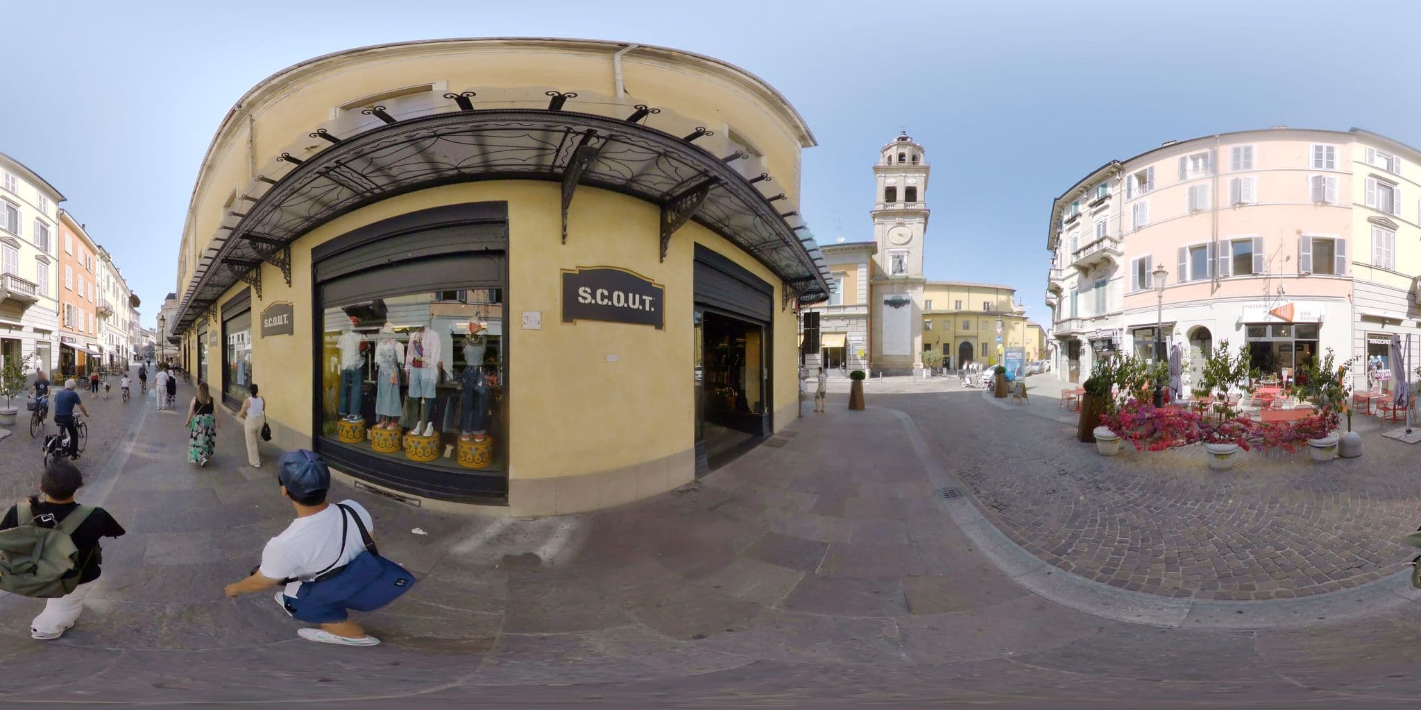 Street view near Residence Palazzo Le Poste, Parma — © mapconcierge (CC BY-SA · Mapillary)