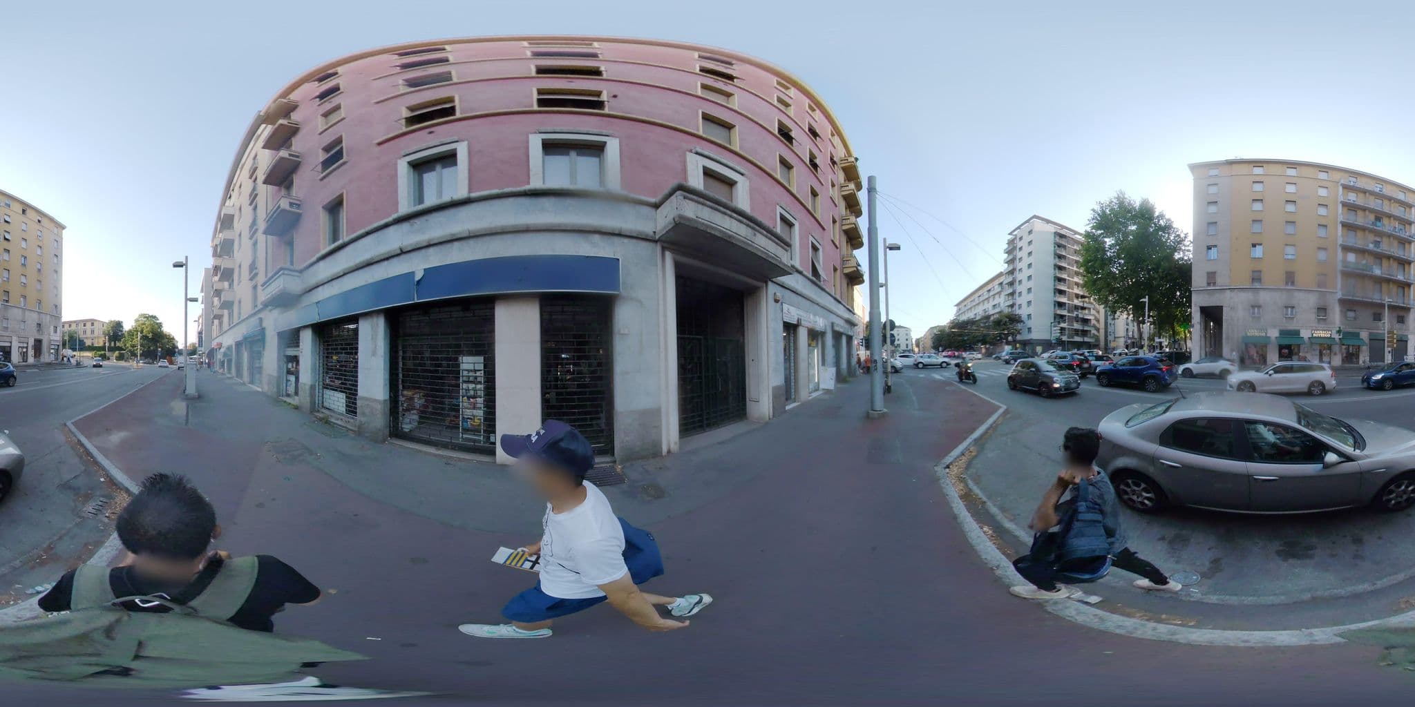 Street view near Albergo Ristorante Leon d'Oro, Parma — © mapconcierge (CC BY-SA · Mapillary)
