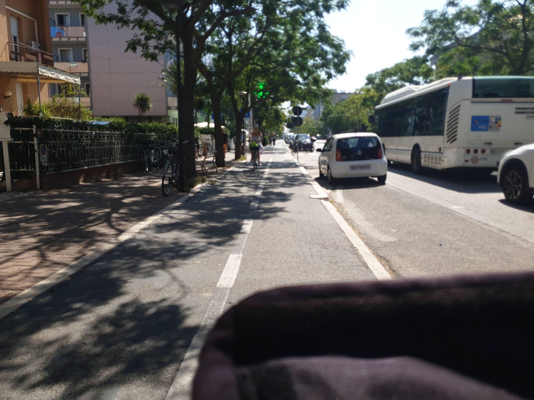 Street view near Amadei Hotel Promenade, Pesaro — © voschix (CC BY-SA · Mapillary)