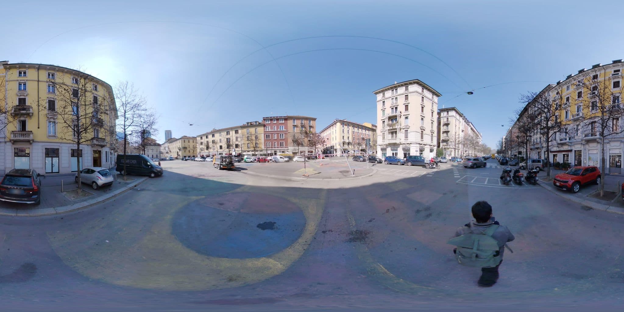 Street view near Aiello Hotels - Isola Design District, Chinatown — © mapconcierge (CC BY-SA · Mapillary)