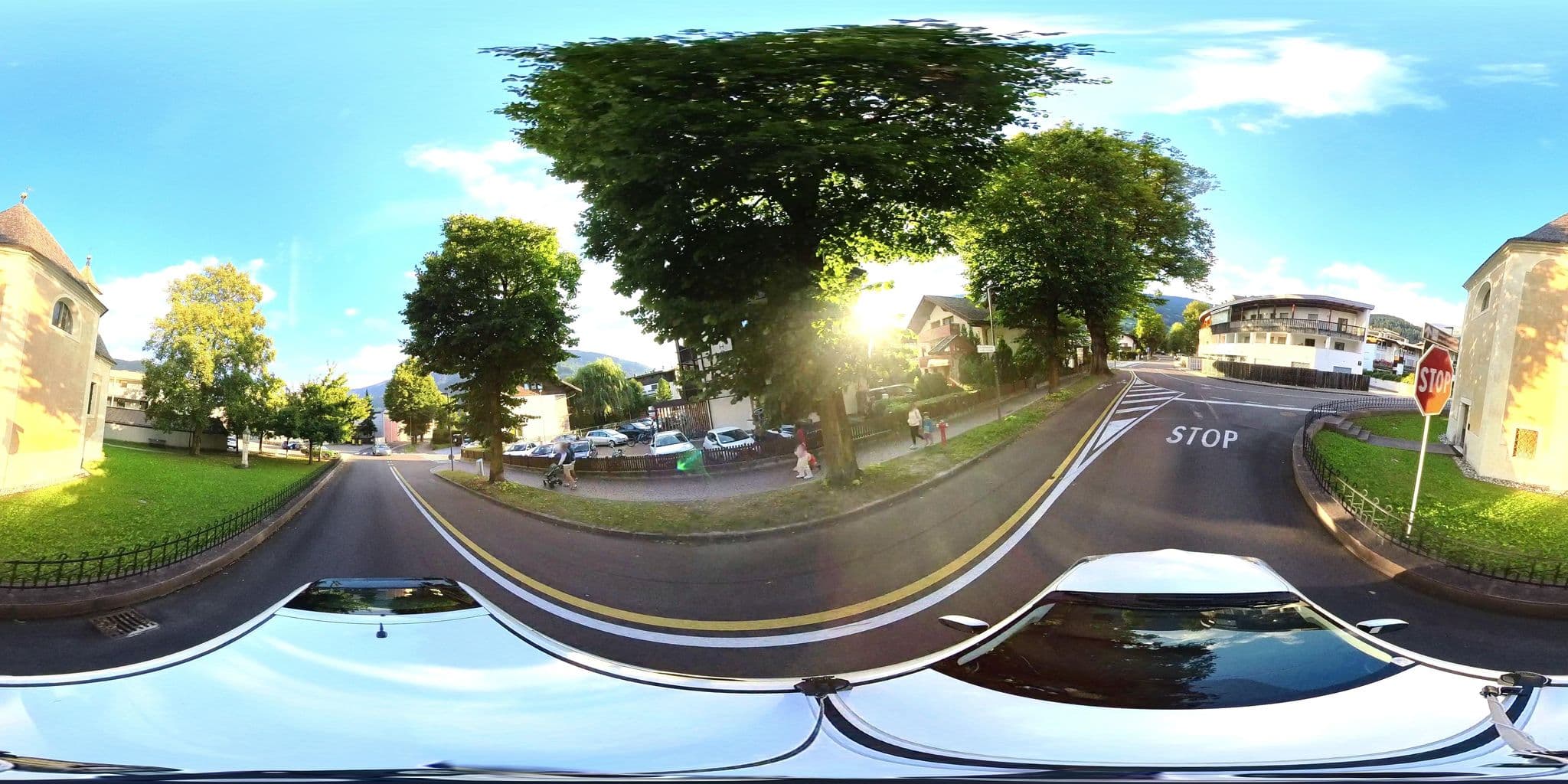 Street view near Hotel Sterzingermoos, Vipiteno — © osmplus_org (CC BY-SA · Mapillary)