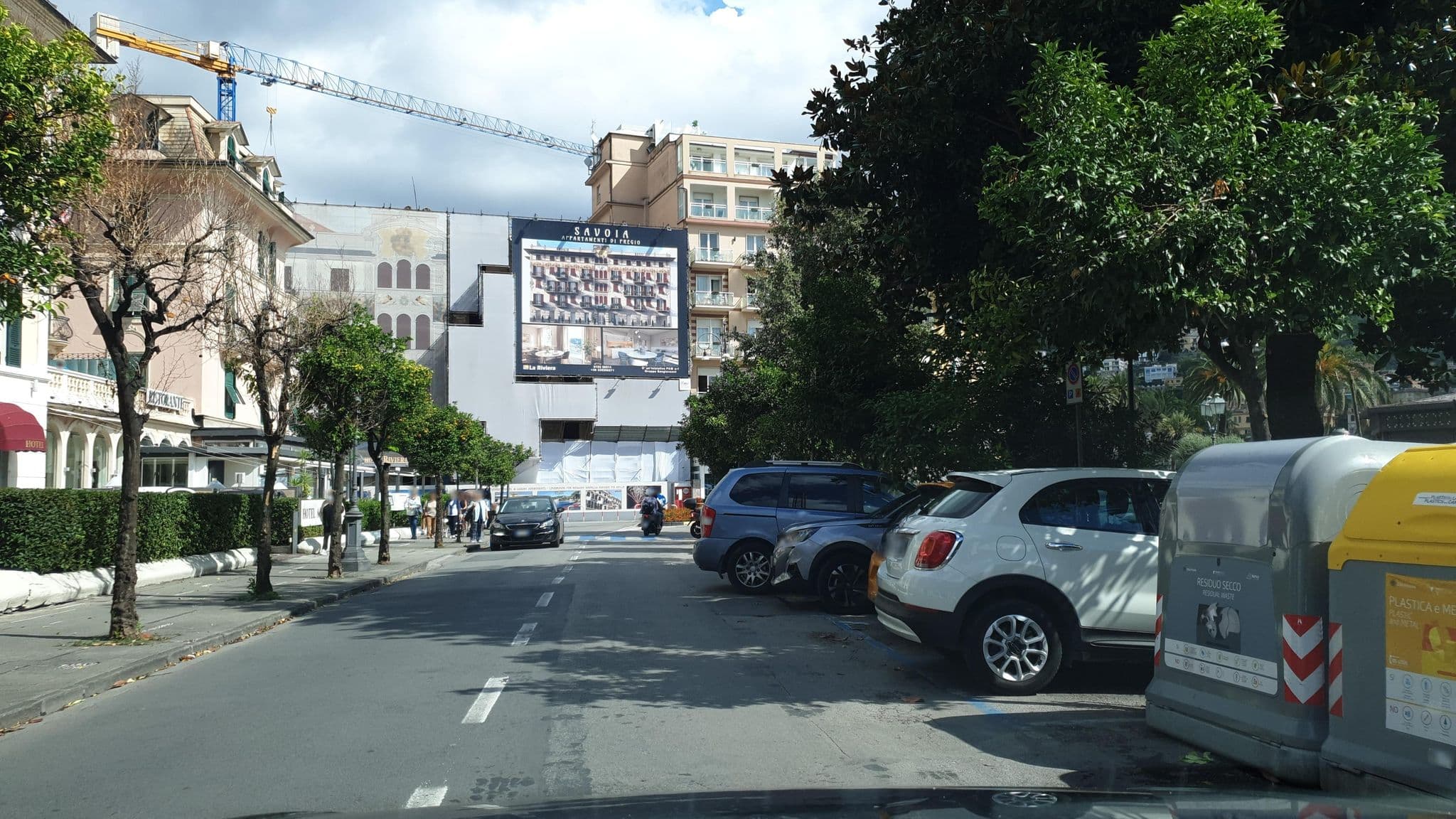 Street view near Astoria Hotel Rapallo, Rapallo — © jopparn (CC BY-SA · Mapillary)