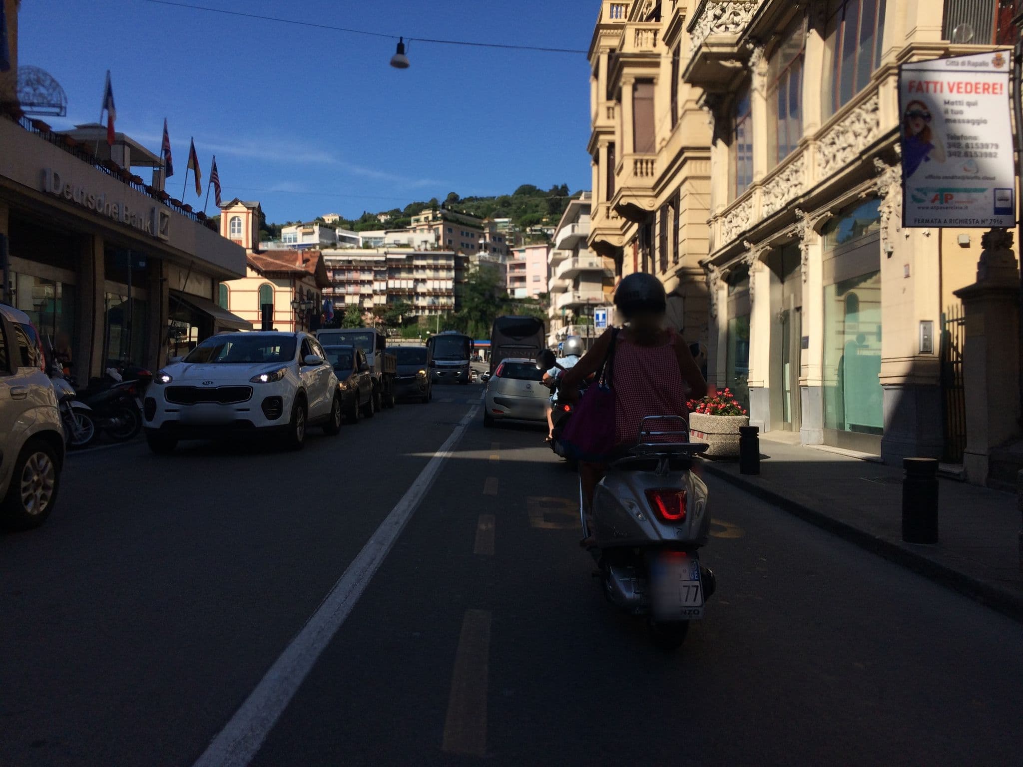 Street view near Hotel Portofino, Rapallo — © cxc (CC BY-SA · Mapillary)