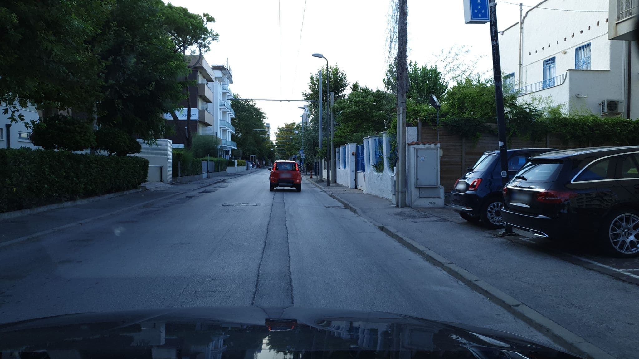 Street view near Hotel Ascot Riccione, Riccione