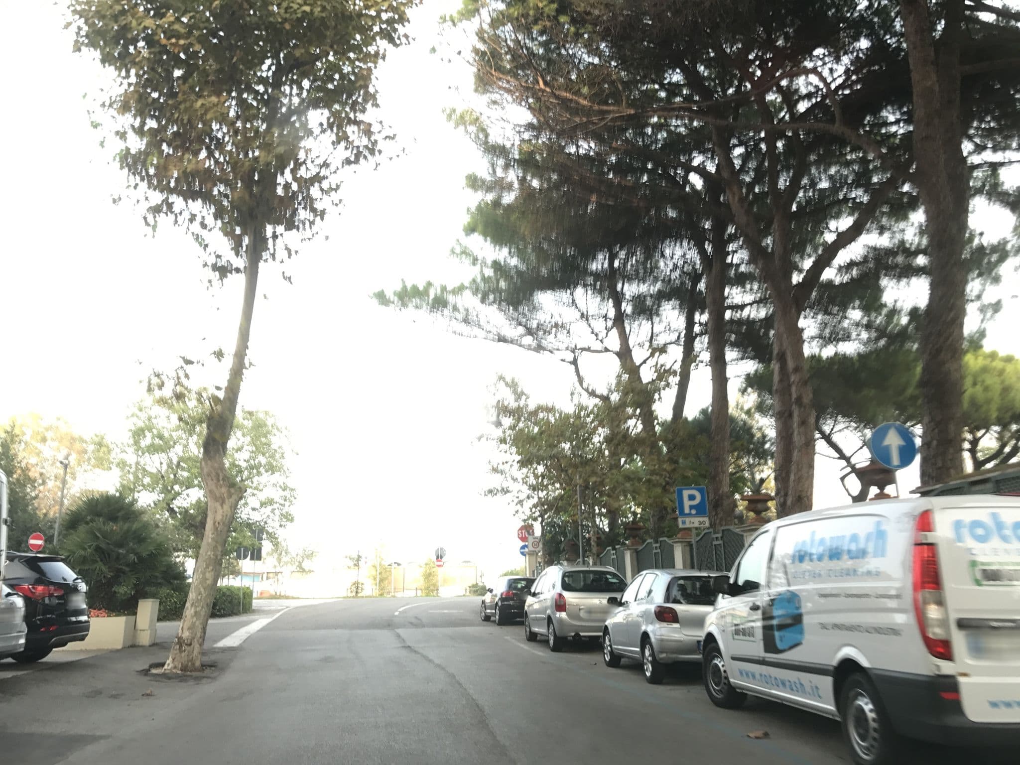 Street view near Hotel Milton Rimini, Rimini