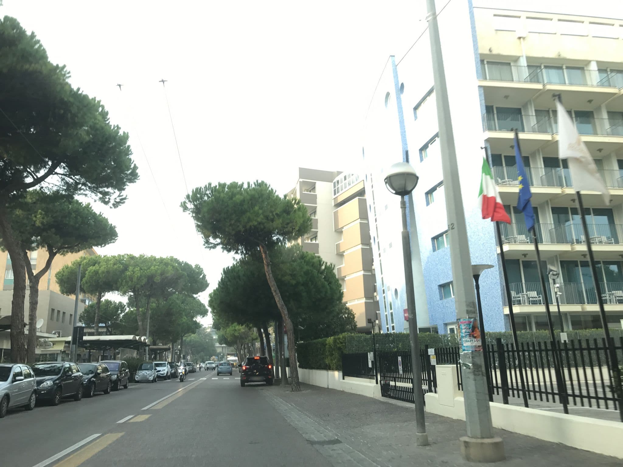 Street view near Hotel Sporting Rimini, Rimini
