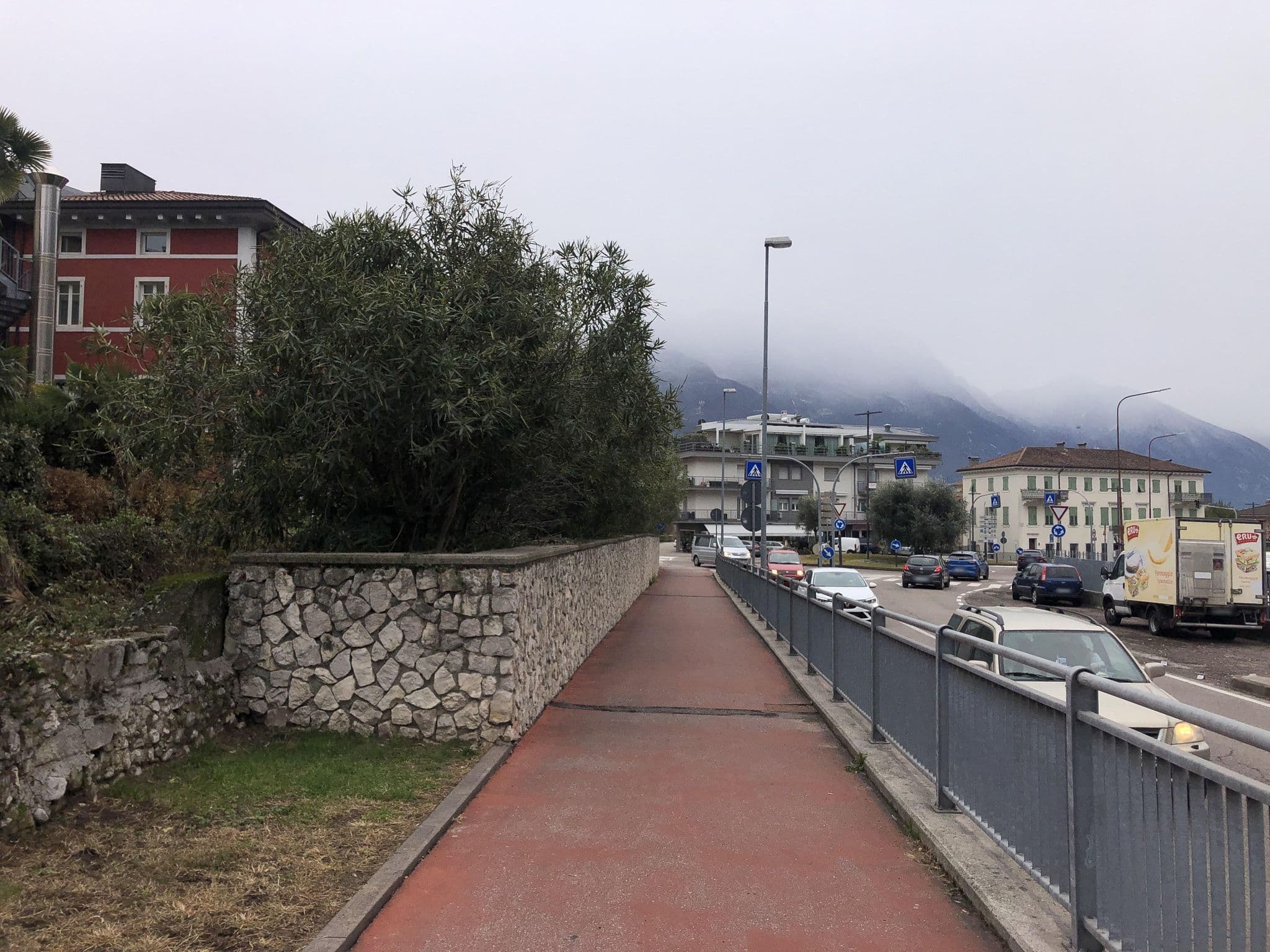 Street view near TreeLodgy, Riva del Garda