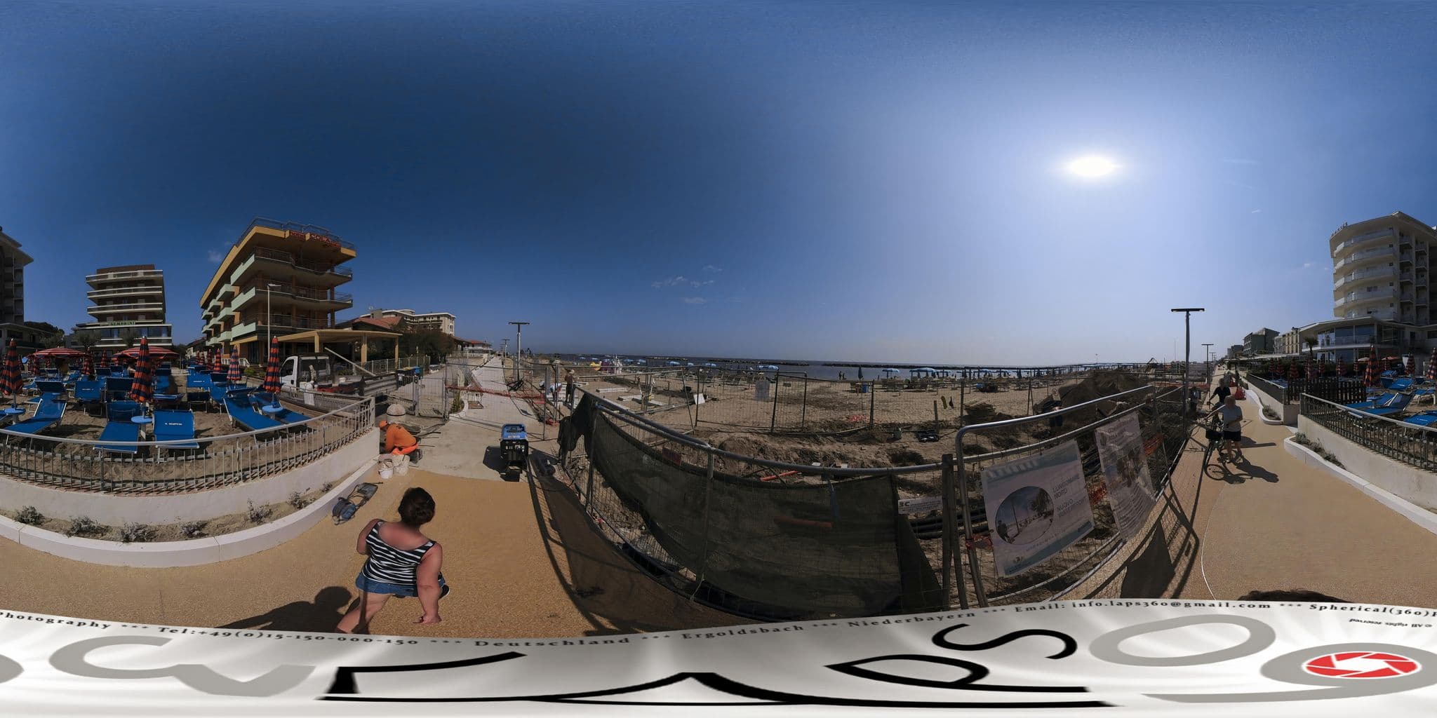Street view near Hotel Cola sul mare, San Mauro a Mare — © LAPS360 (CC BY-SA · Mapillary)