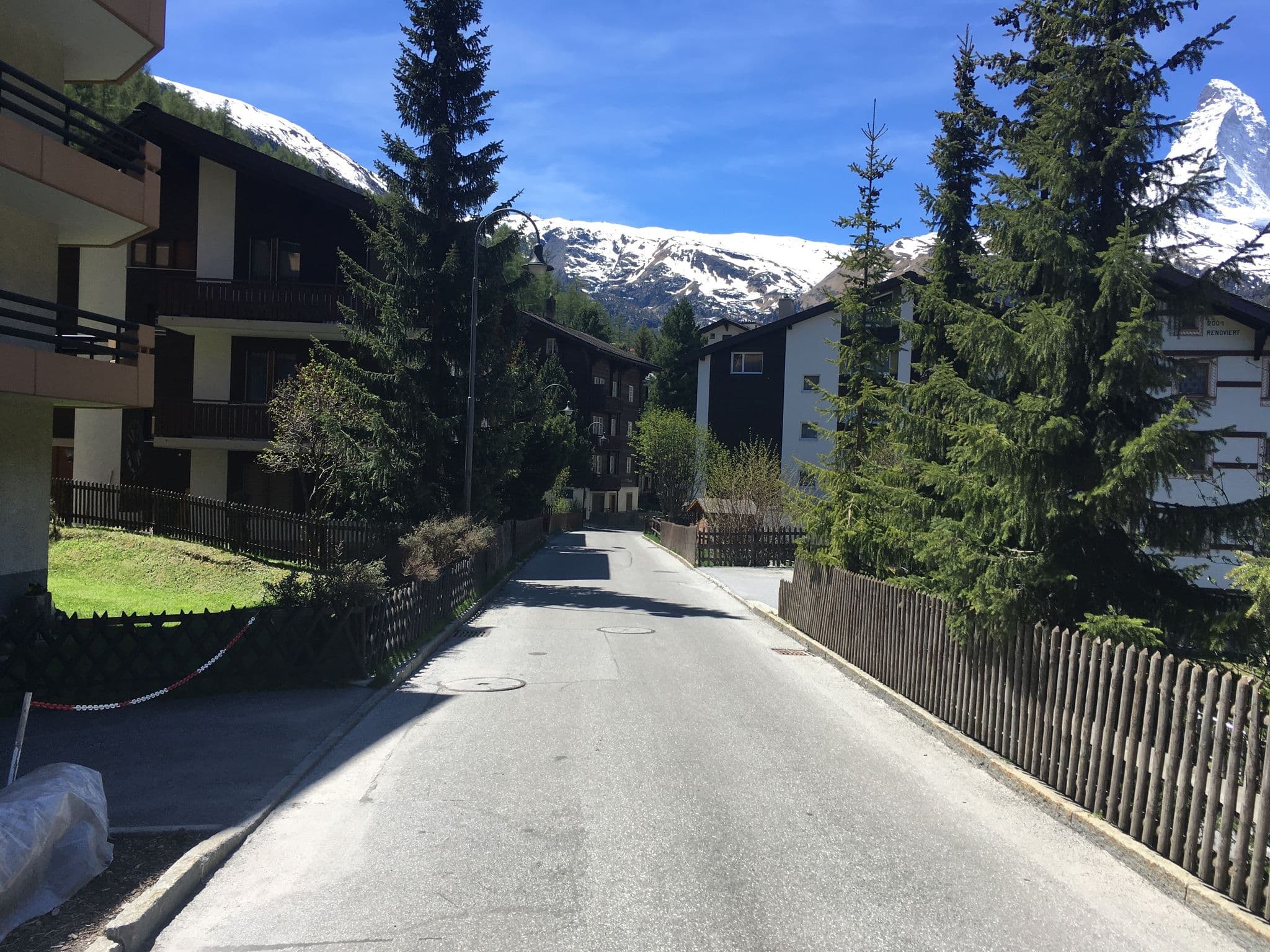Street view near Dufour, Zermatt