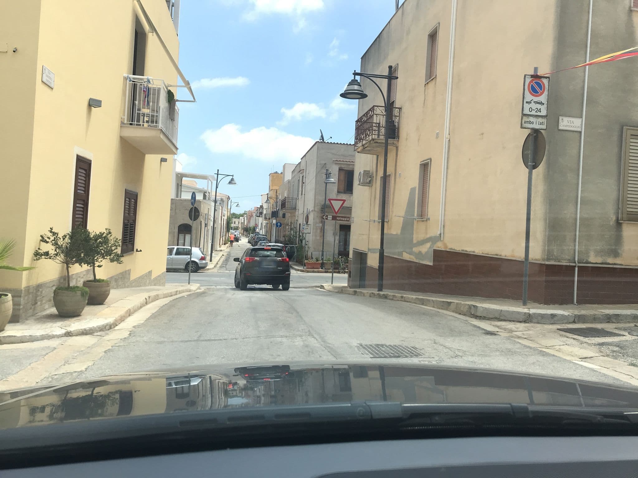 Street view near Halimeda - Hotel & Apartments, San Vito Lo Capo — © cbcollect (CC BY-SA · Mapillary)