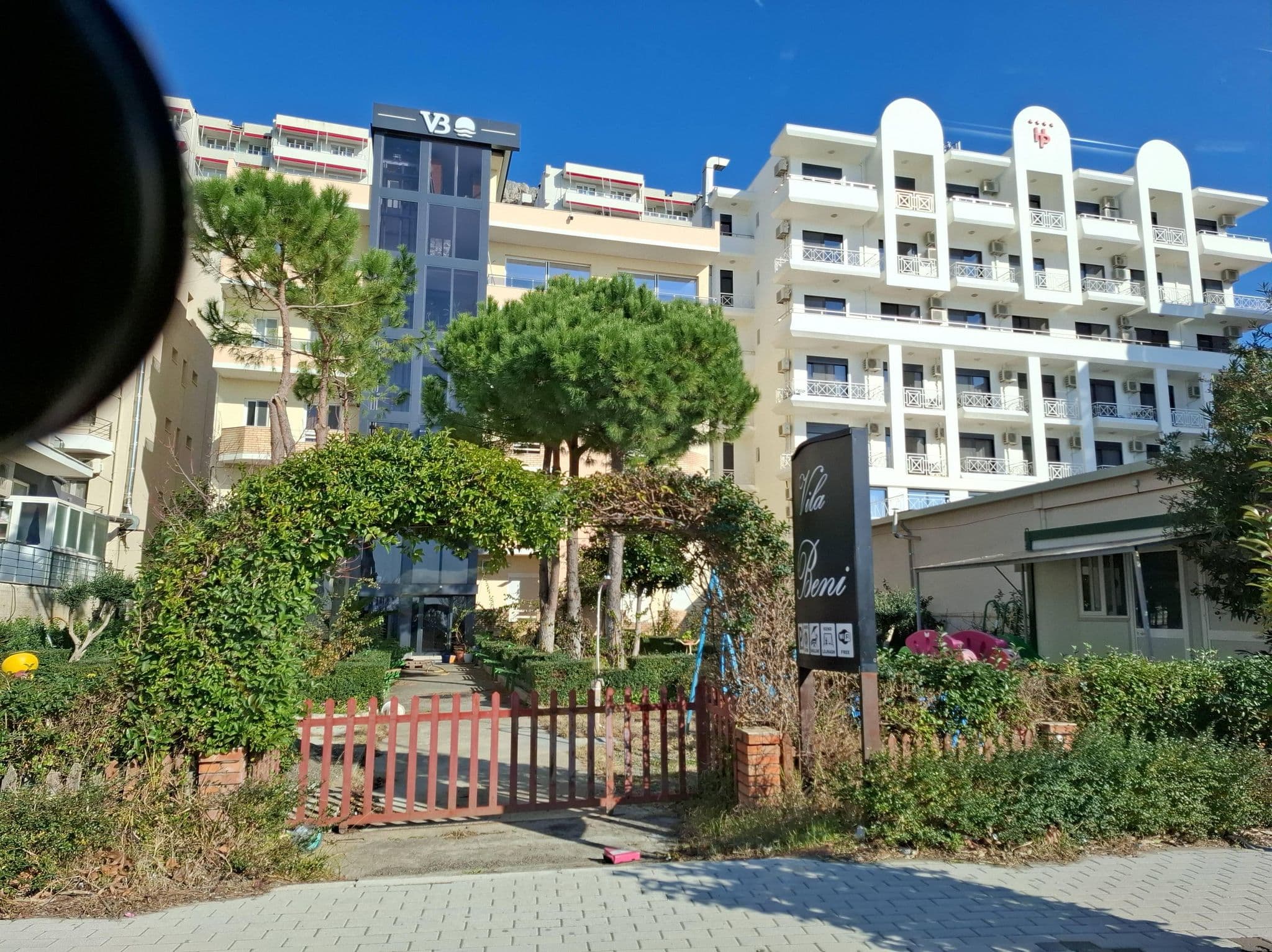 Street view near President, Shëngjin — © denisju_osm (CC BY-SA · Mapillary)