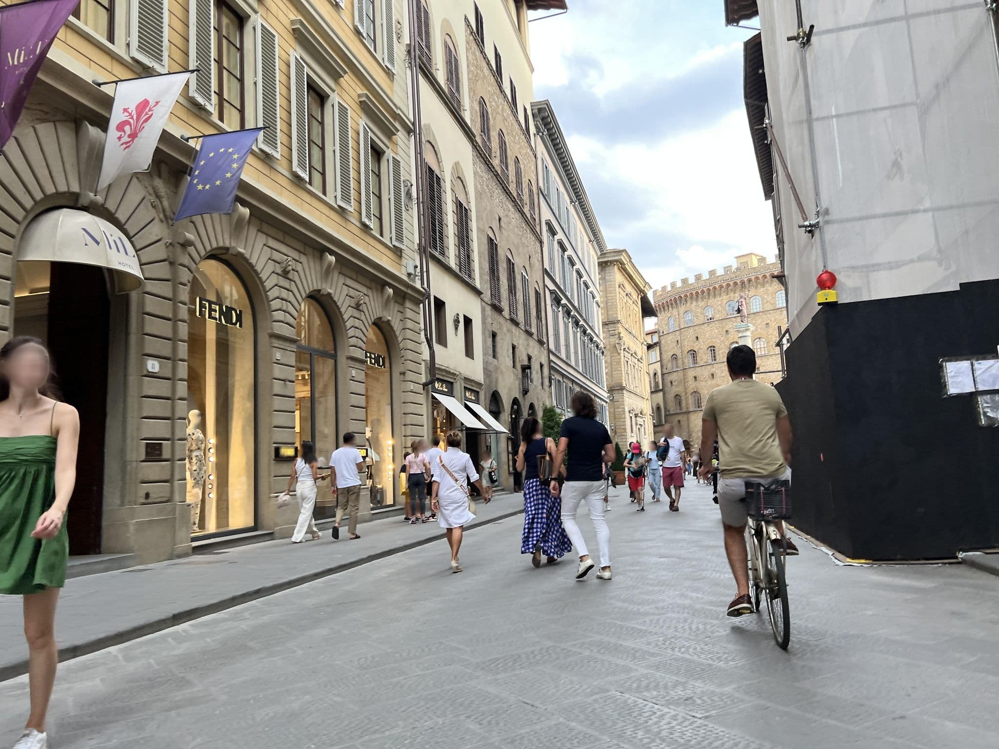Street view near Milu Hotel Florence, Florence