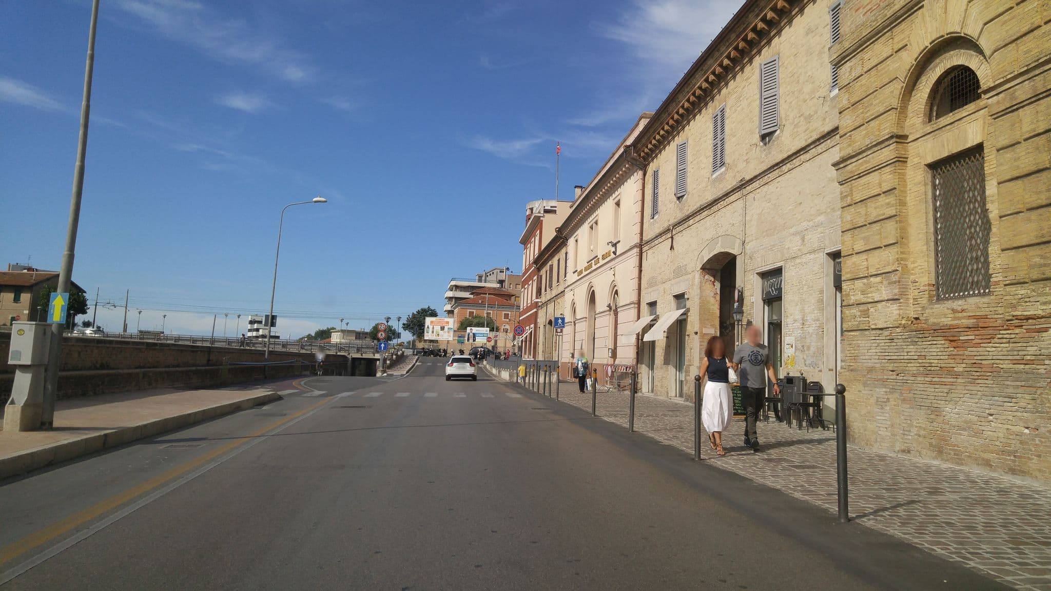 Street view near Al Foro Annonario, Senigallia — © sorcrosc (CC BY-SA · Mapillary)