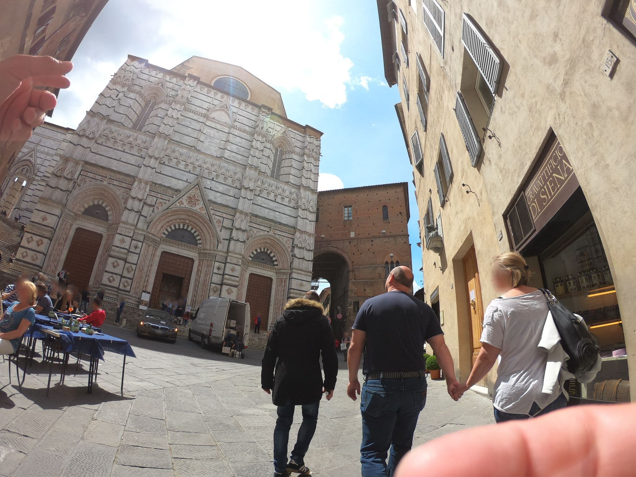 Street view near Il Battistero Siena - Residenza d'epoca, Siena