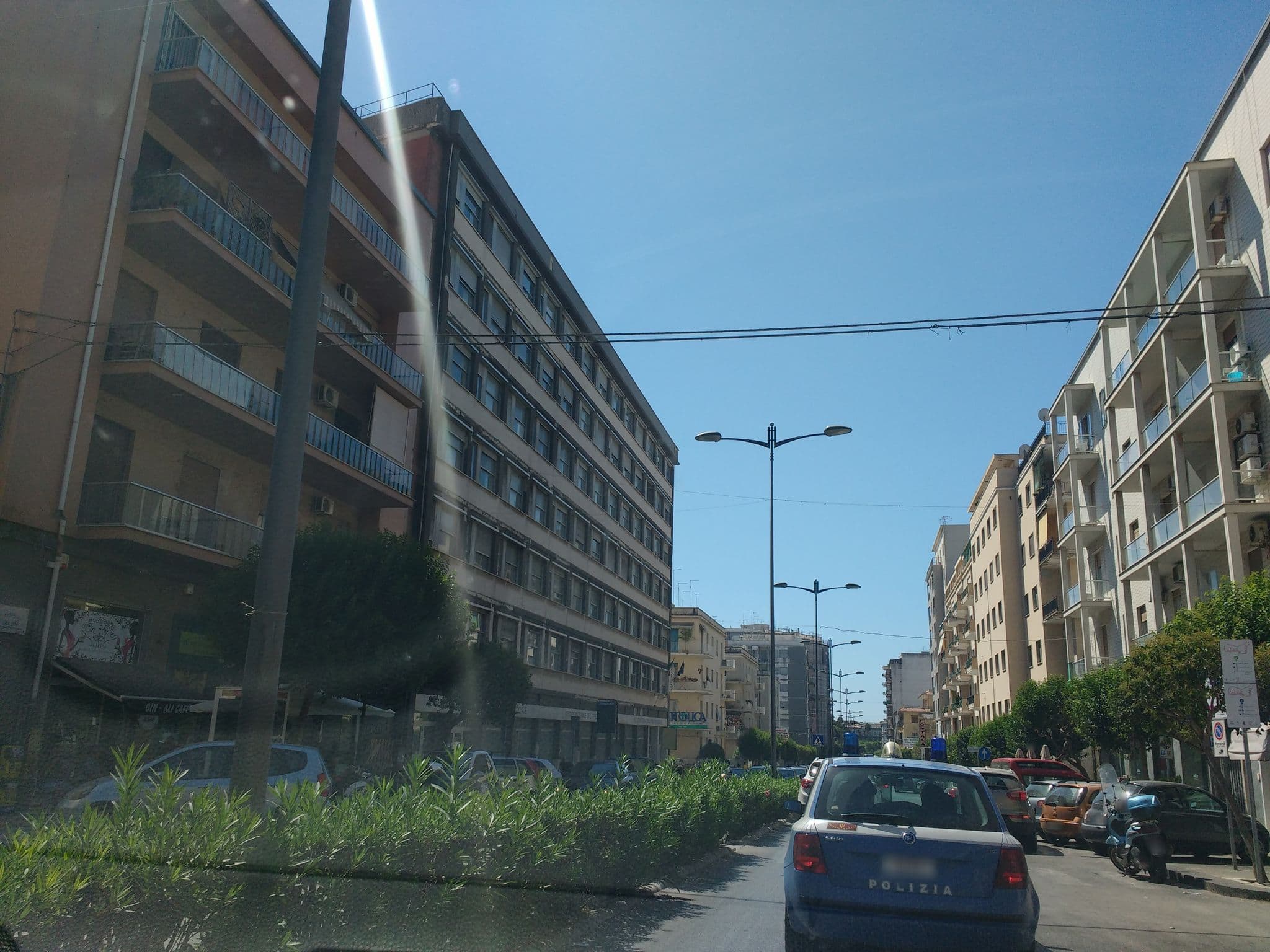 Street view near Casahotel Surlamer, Siracusa