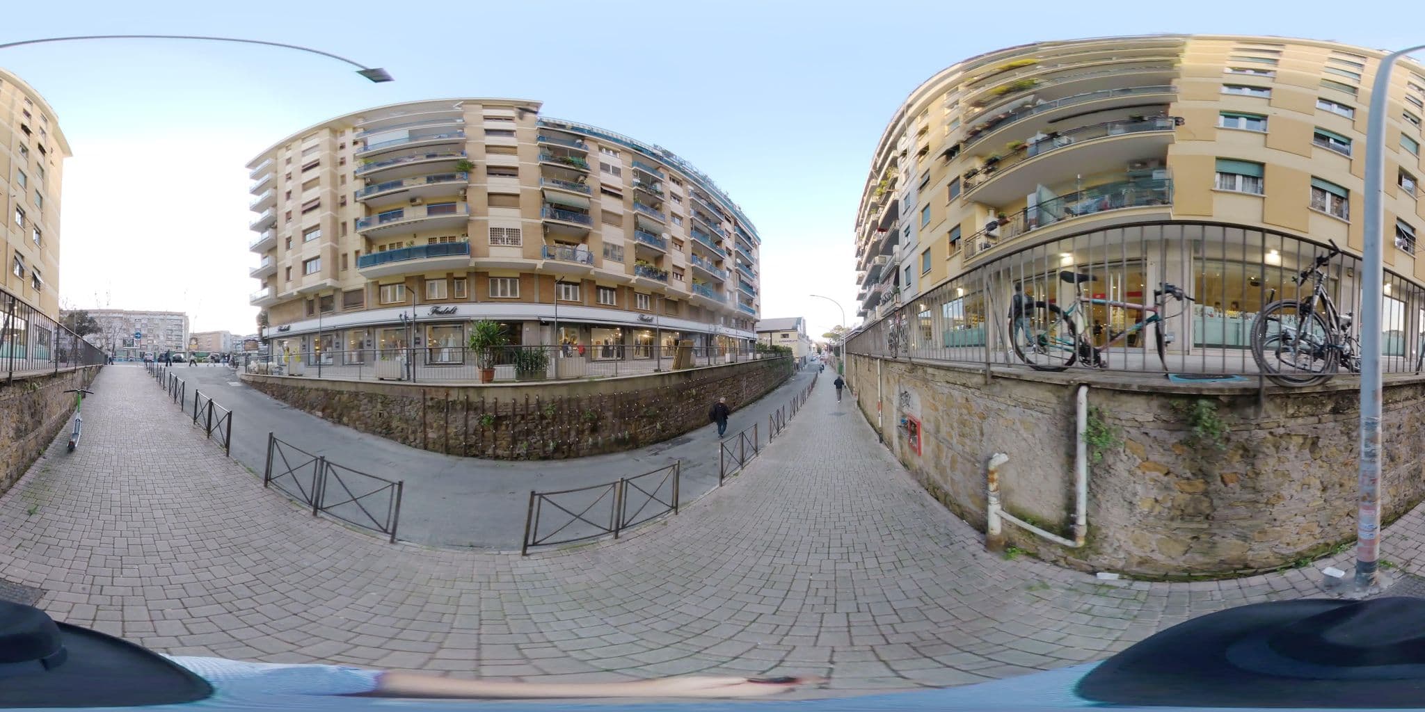 Street view near Hotel Roma Trastevere Station, Testaccio — © stefan-RolfsRom (CC BY-SA · Mapillary)