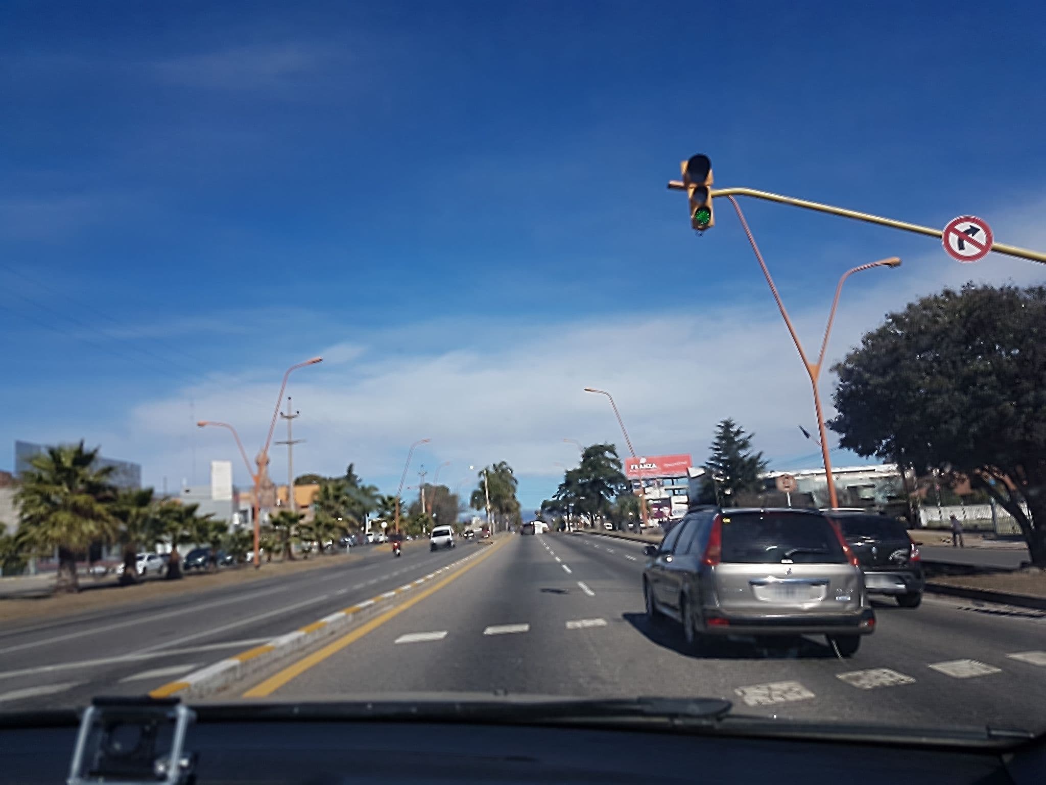 Street view near Hotel Kin, Villa Carlos Paz