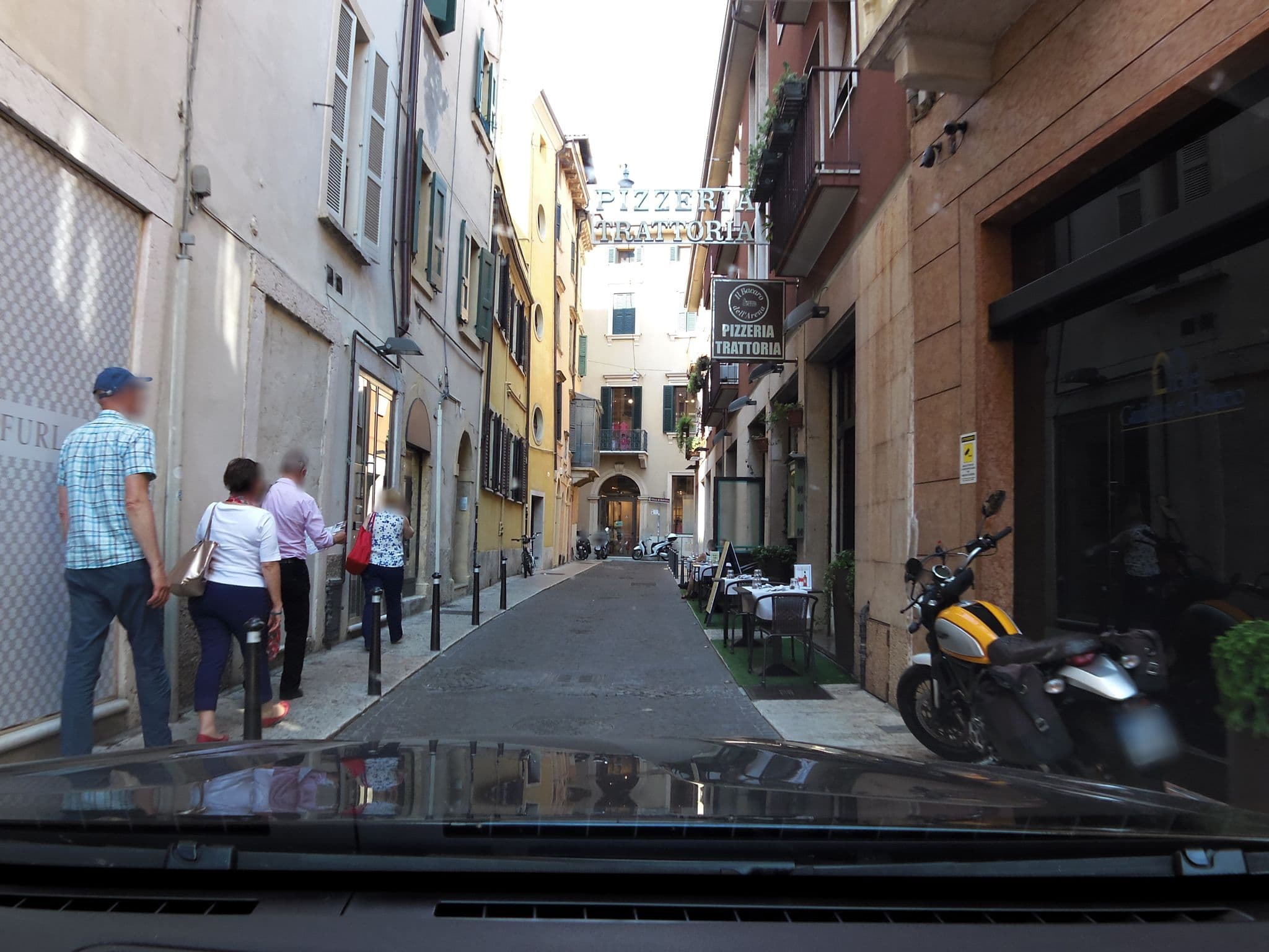 Street view near Hotel Giulietta e Romeo Verona, Verona