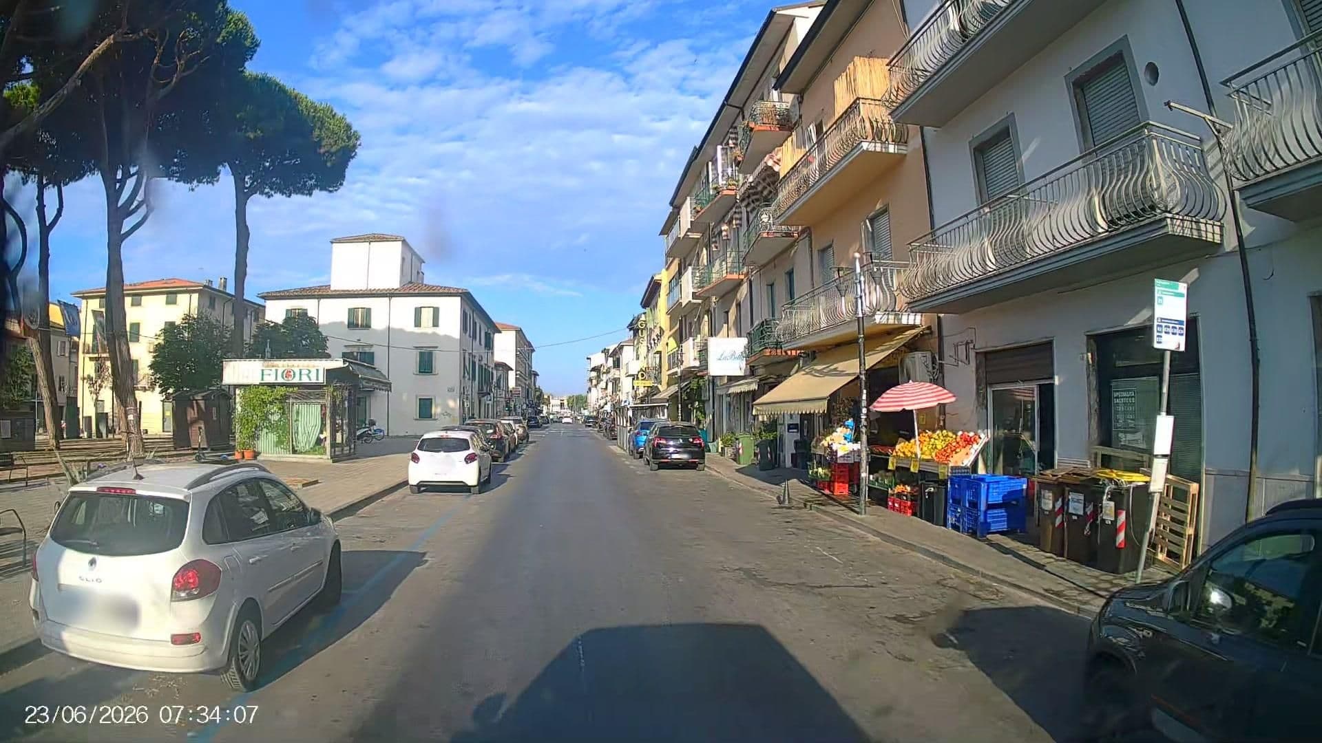 Street view near Hotel Lupori, Viareggio — © renaultgt (CC BY-SA · Mapillary)