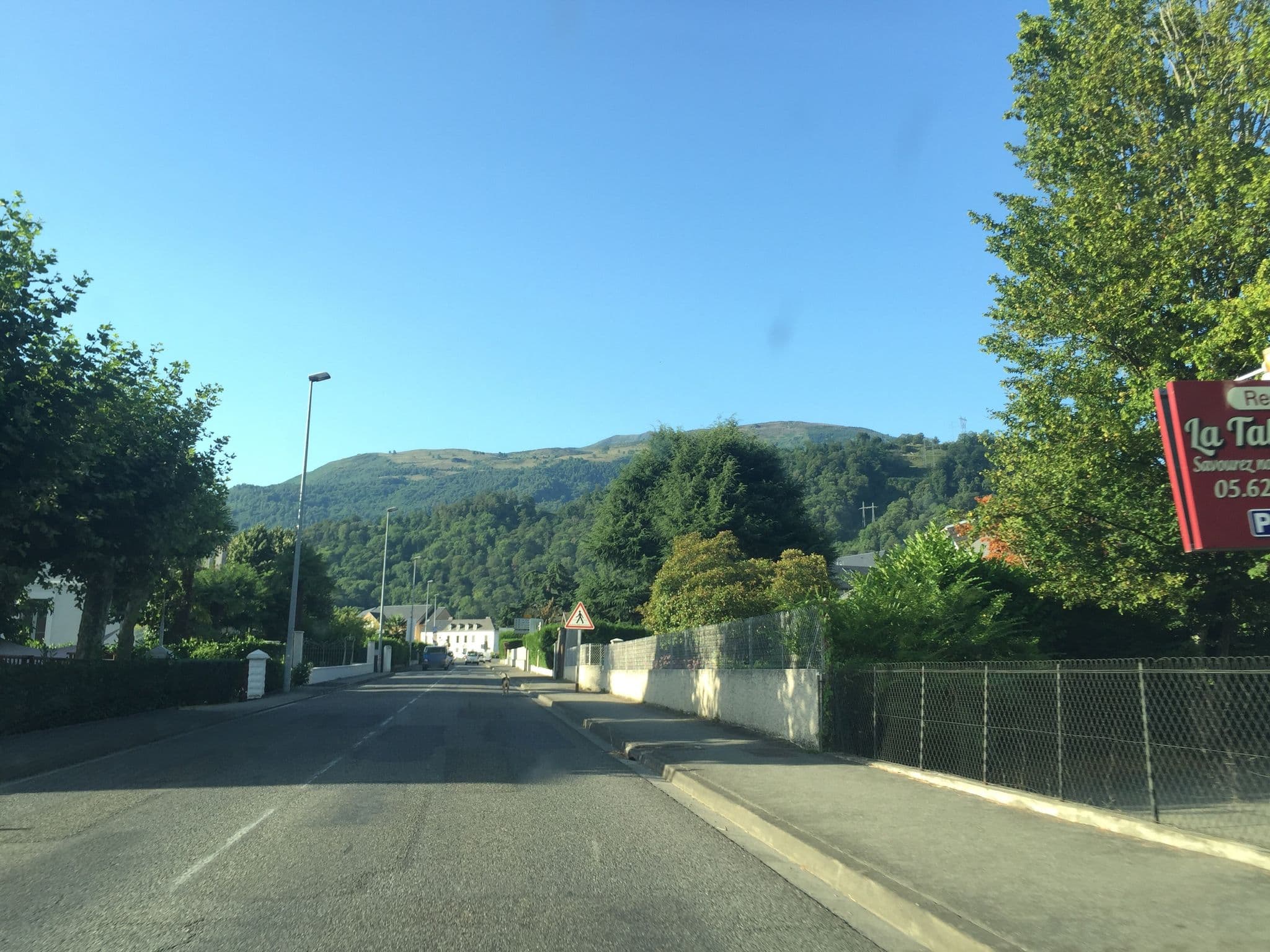 Street view near Hotel Du Gabizos, Argelès-Gazost — © pgiraud (CC BY-SA · Mapillary)