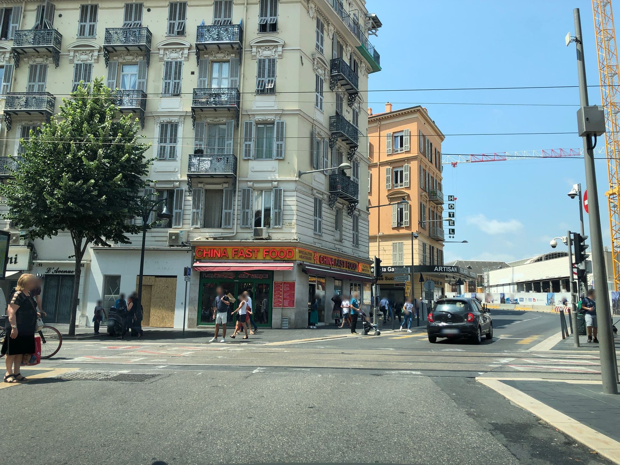 Street view near Hotel 64 Nice, Nice — © lulucmy (CC BY-SA · Mapillary)
