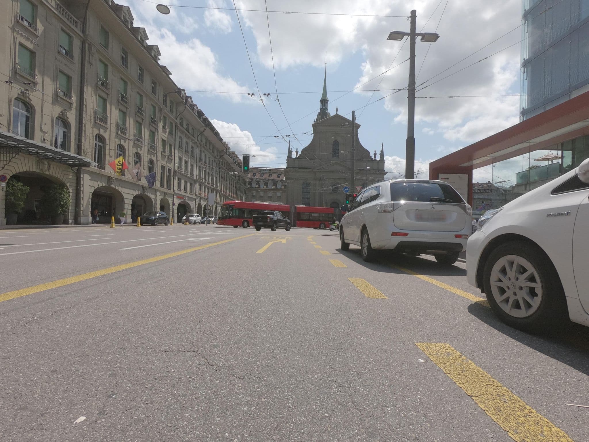 Street view near Schweizerhof, Bern — © flux (CC BY-SA · Mapillary)