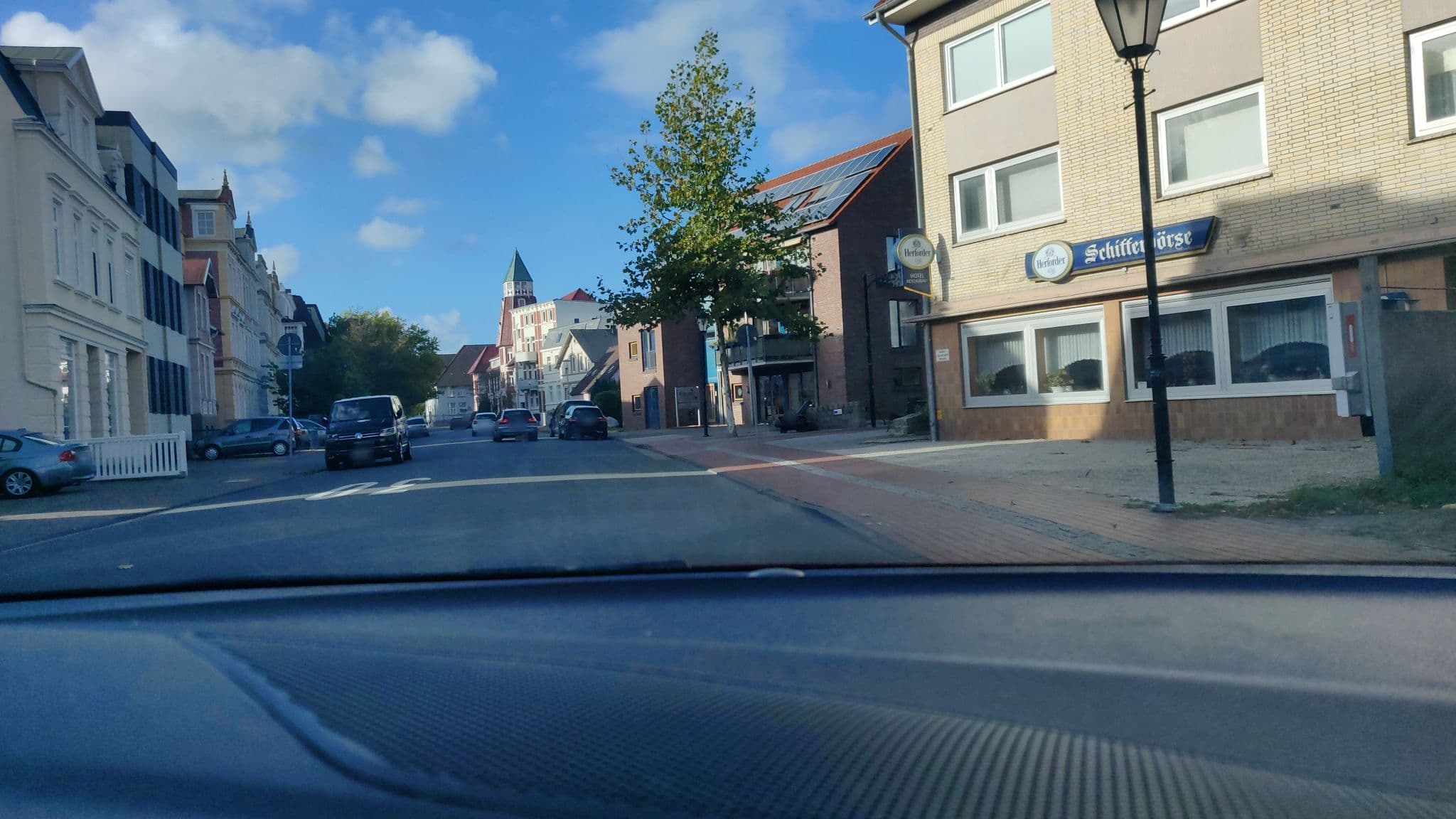 Street view near Schifferbörse, Cuxhaven
