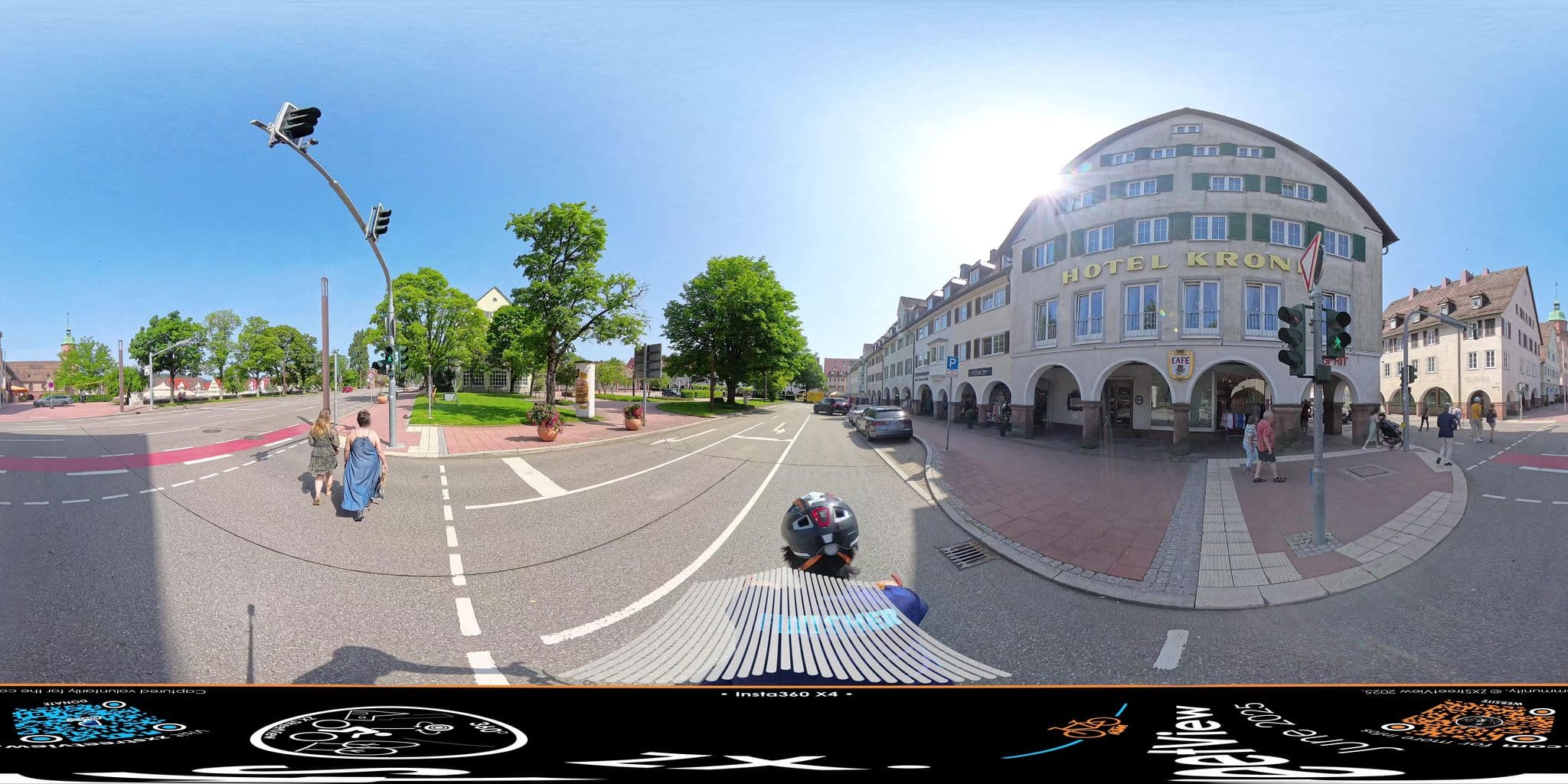 Street view near Hotel Krone Freudenstadt / Arkadenhotel, Freudenstadt — © ZXStreetview (CC BY-SA · Mapillary)