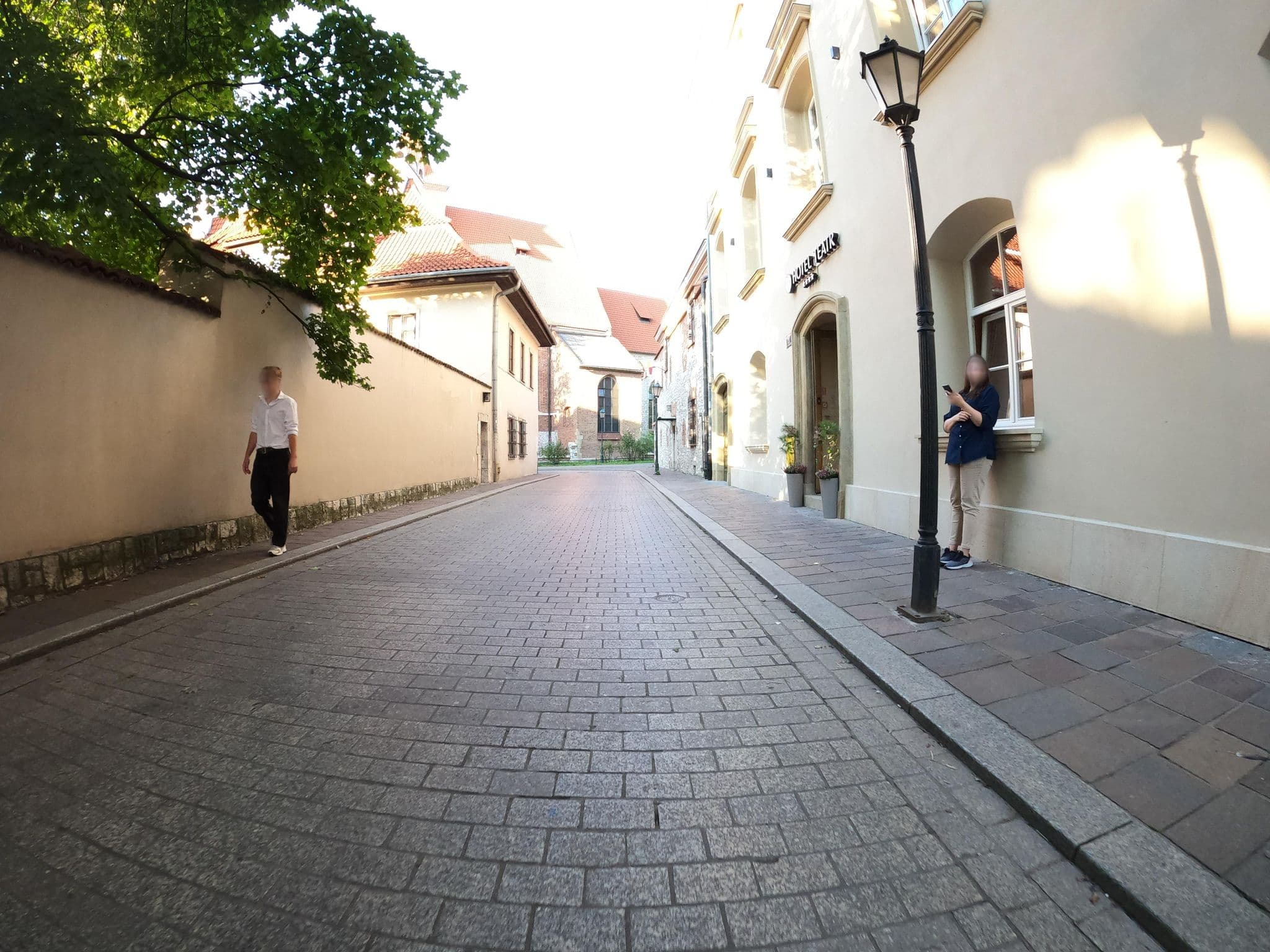 Street view near City Hostel, Kraków