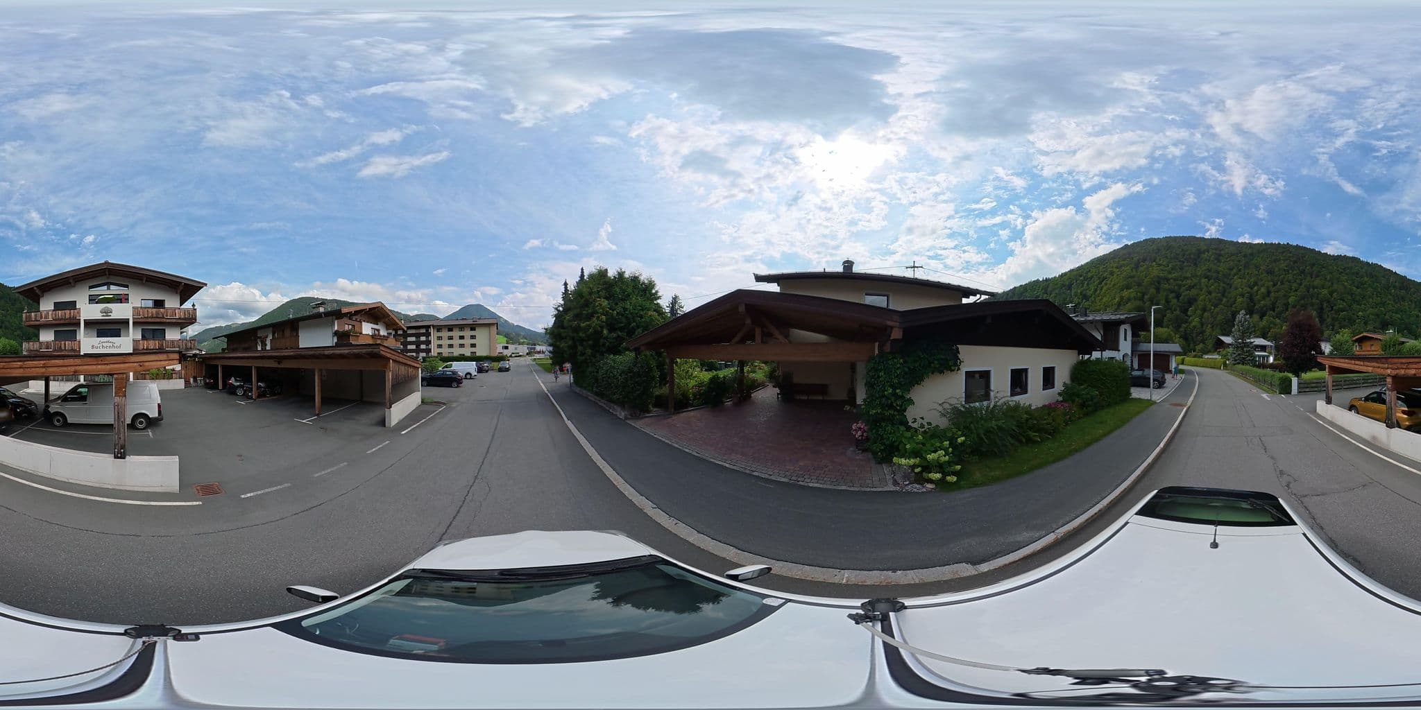 Street view near Gasthof - Pension Leerberghof, Kirchdorf in Tirol — © osmplus_org (CC BY-SA · Mapillary)