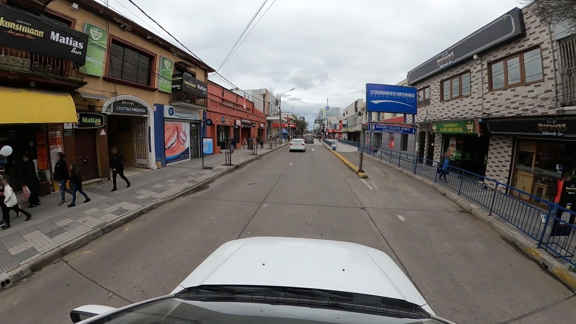 Street view near Hotel San Bartolomé, Chillán — © Kaart_Local (CC BY-SA · Mapillary)