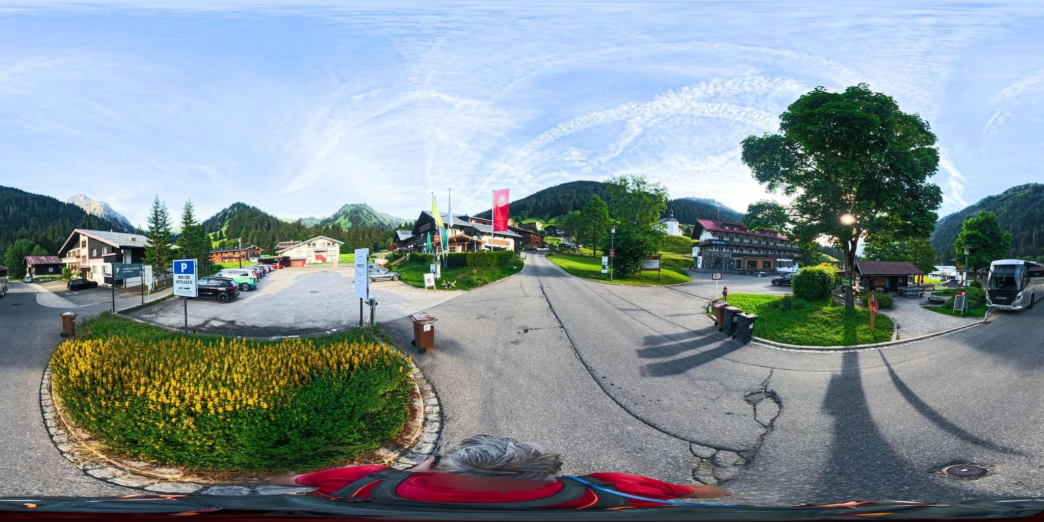 Street view near Gasthof Norishütte, Hirschegg — © Hol_Ger (CC BY-SA · Mapillary)