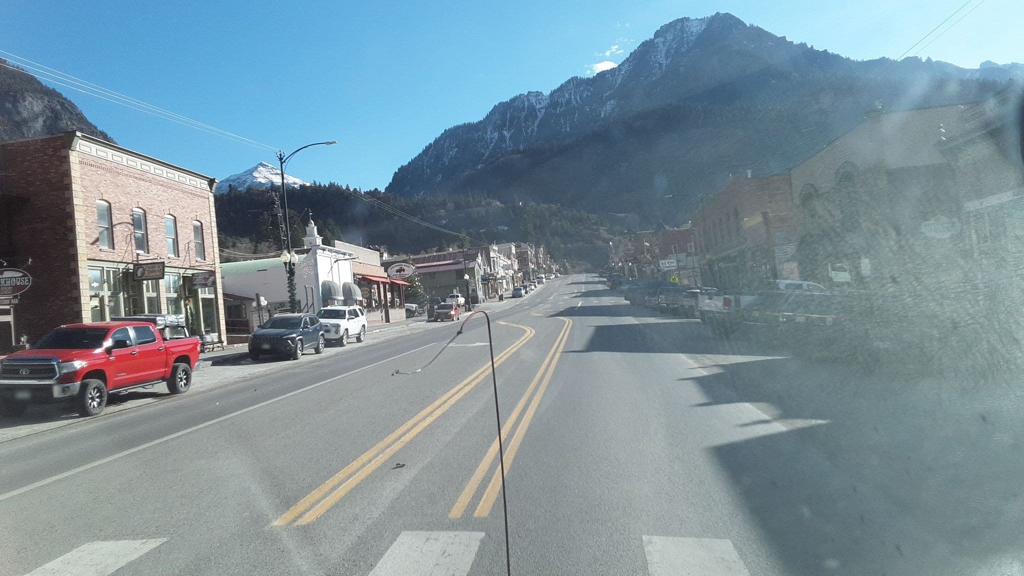Street view near The Imogene Hotel and Rooftop Bar, Ouray — © jbthemilker (CC BY-SA · Mapillary)