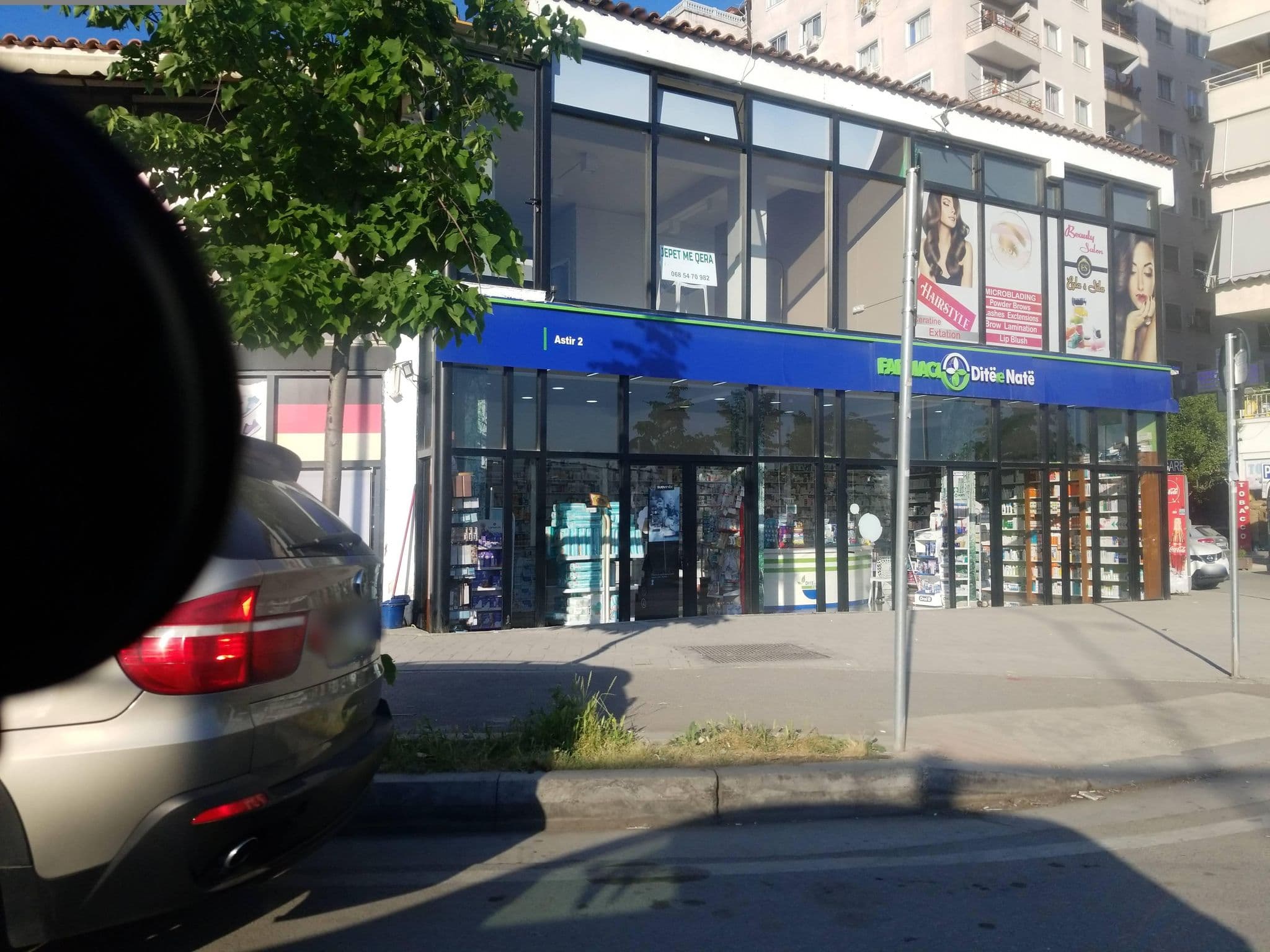 Street view near Light Hotel, Tirana