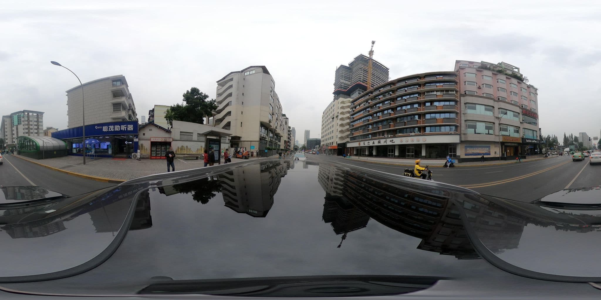 Street view near Travelling With Hotel Chengdu (Chunxi), Chengdu — © adirricor (CC BY-SA · Mapillary)