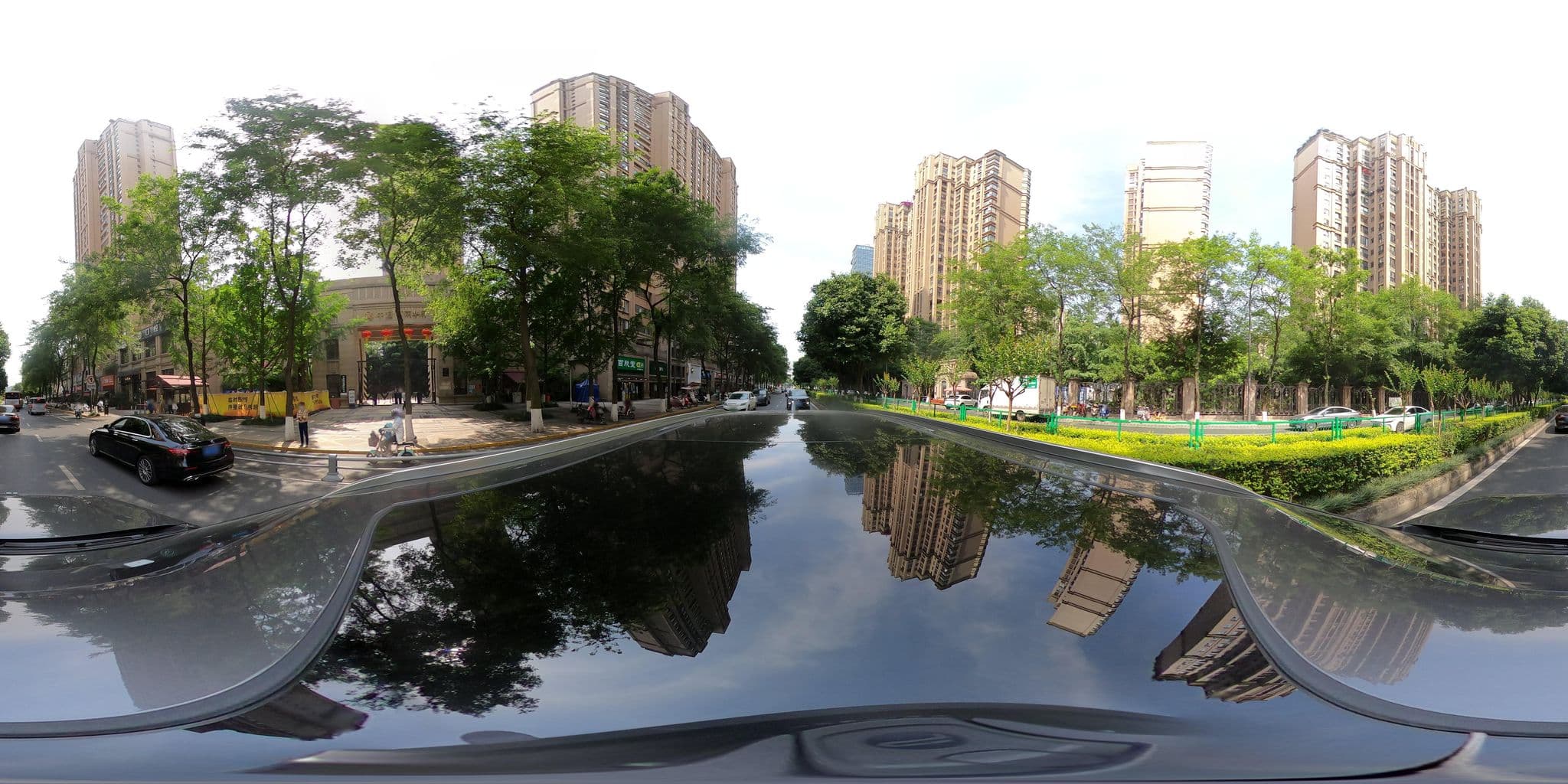 Street view near 木兰桩酒店, Chengdu — © adirricor (CC BY-SA · Mapillary)