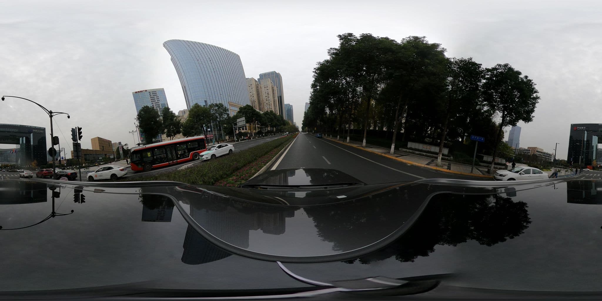 Street view near 凯特名绅酒店, Chengdu — © adirricor (CC BY-SA · Mapillary)