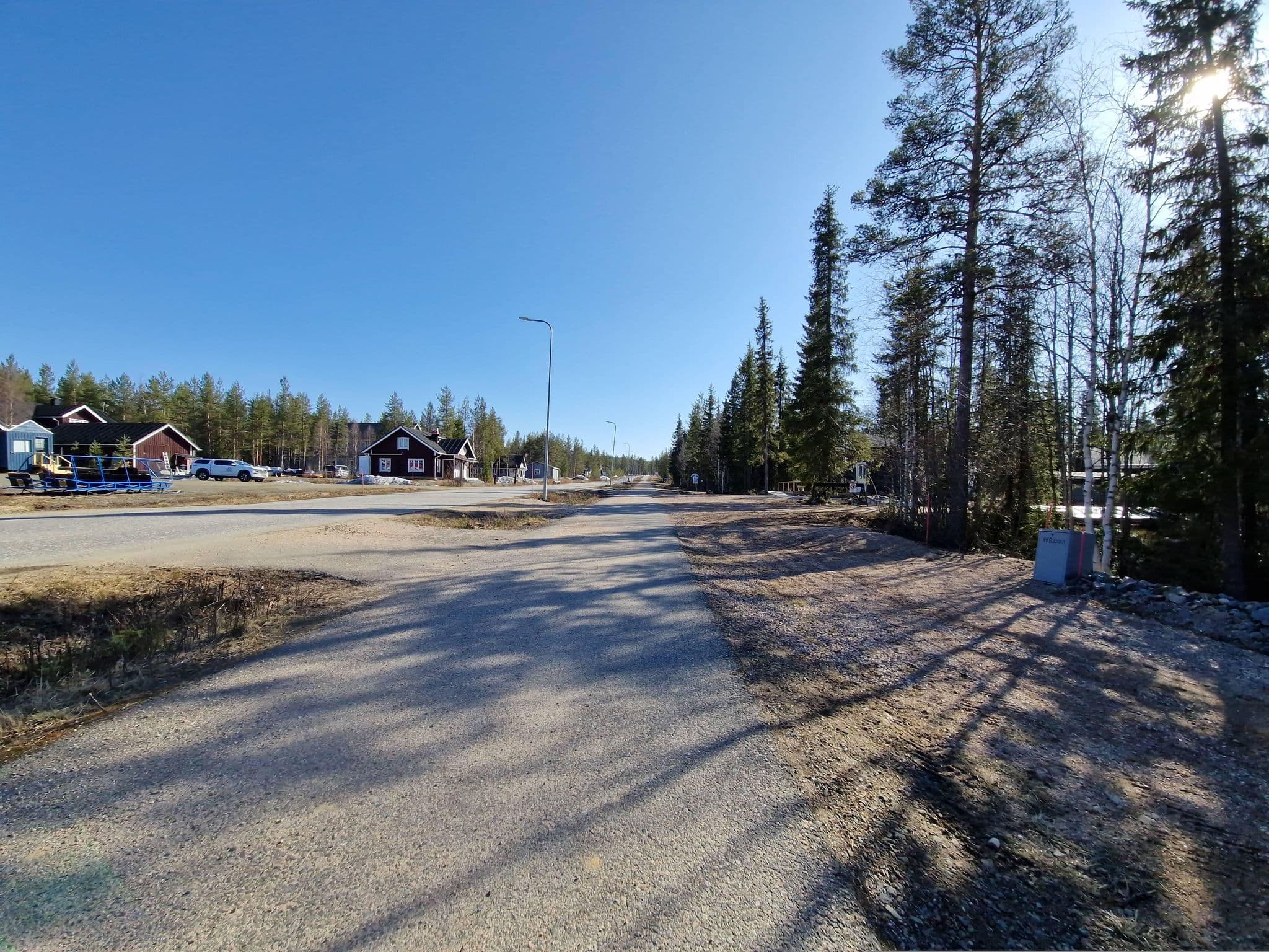 Street view near B&B Adventures, Kittilä