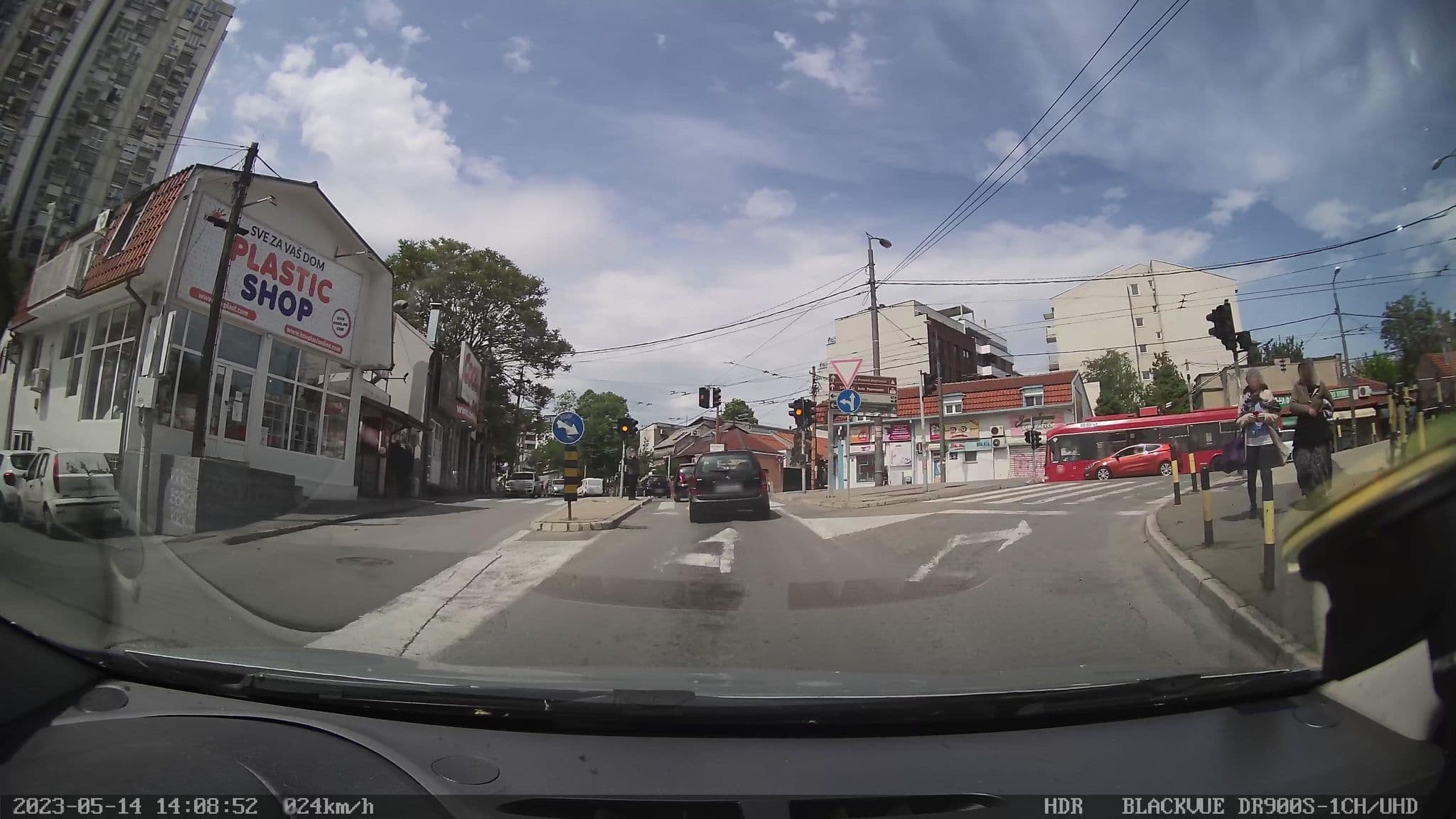 Street view near Pansion Dule, Belgrade — © brackone (CC BY-SA · Mapillary)
