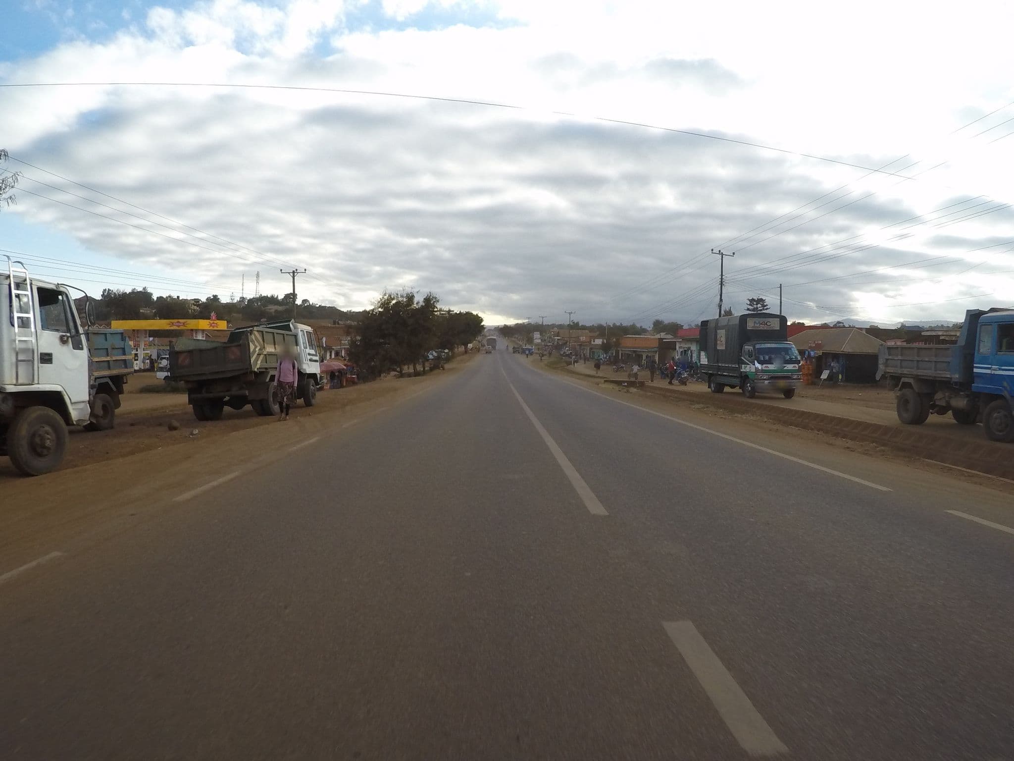 Street view near Jambo Rooms, Kiratu — © rkiselev (CC BY-SA · Mapillary)