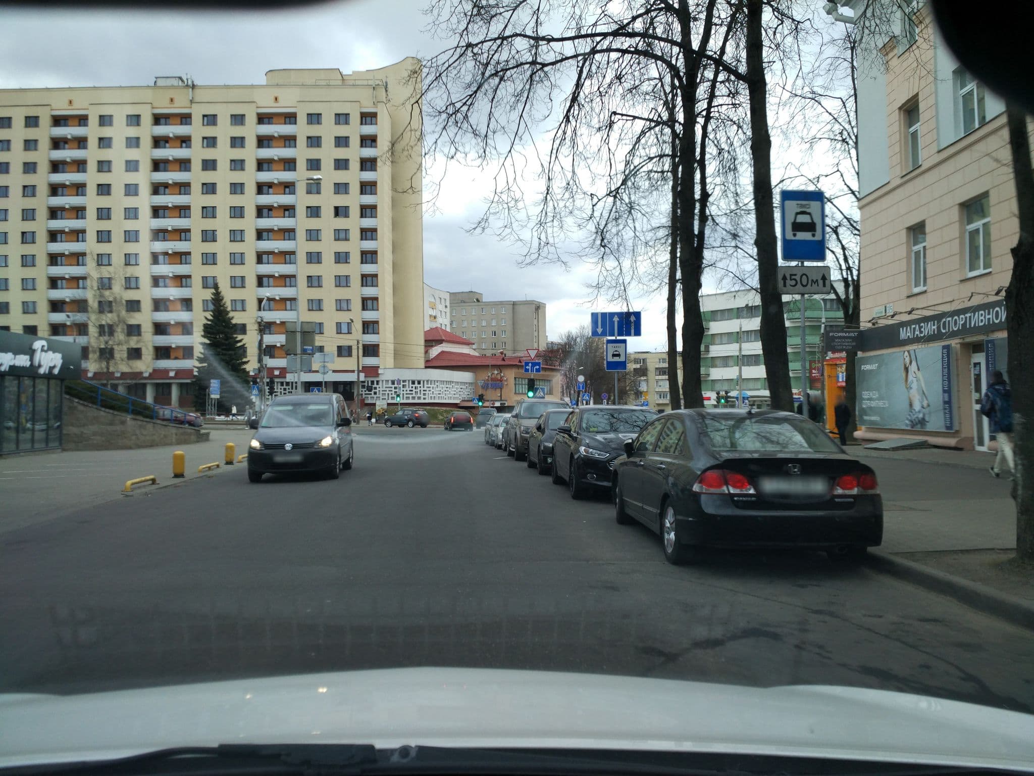 Street view near Спорт, Minsk — © fatty_by (CC BY-SA · Mapillary)
