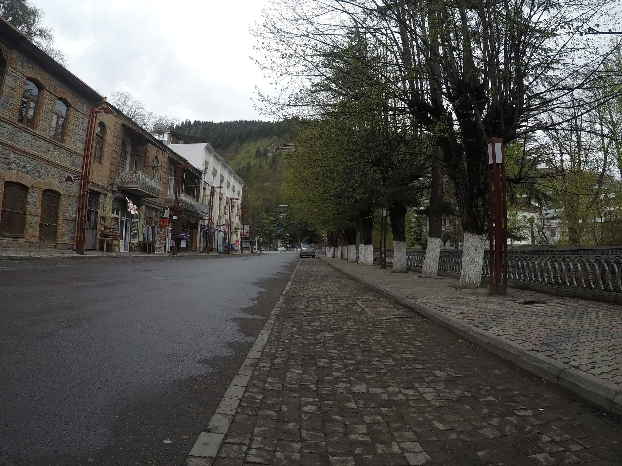 Street view near Aisi, Borjomi — © chrisbeddow (CC BY-SA · Mapillary)