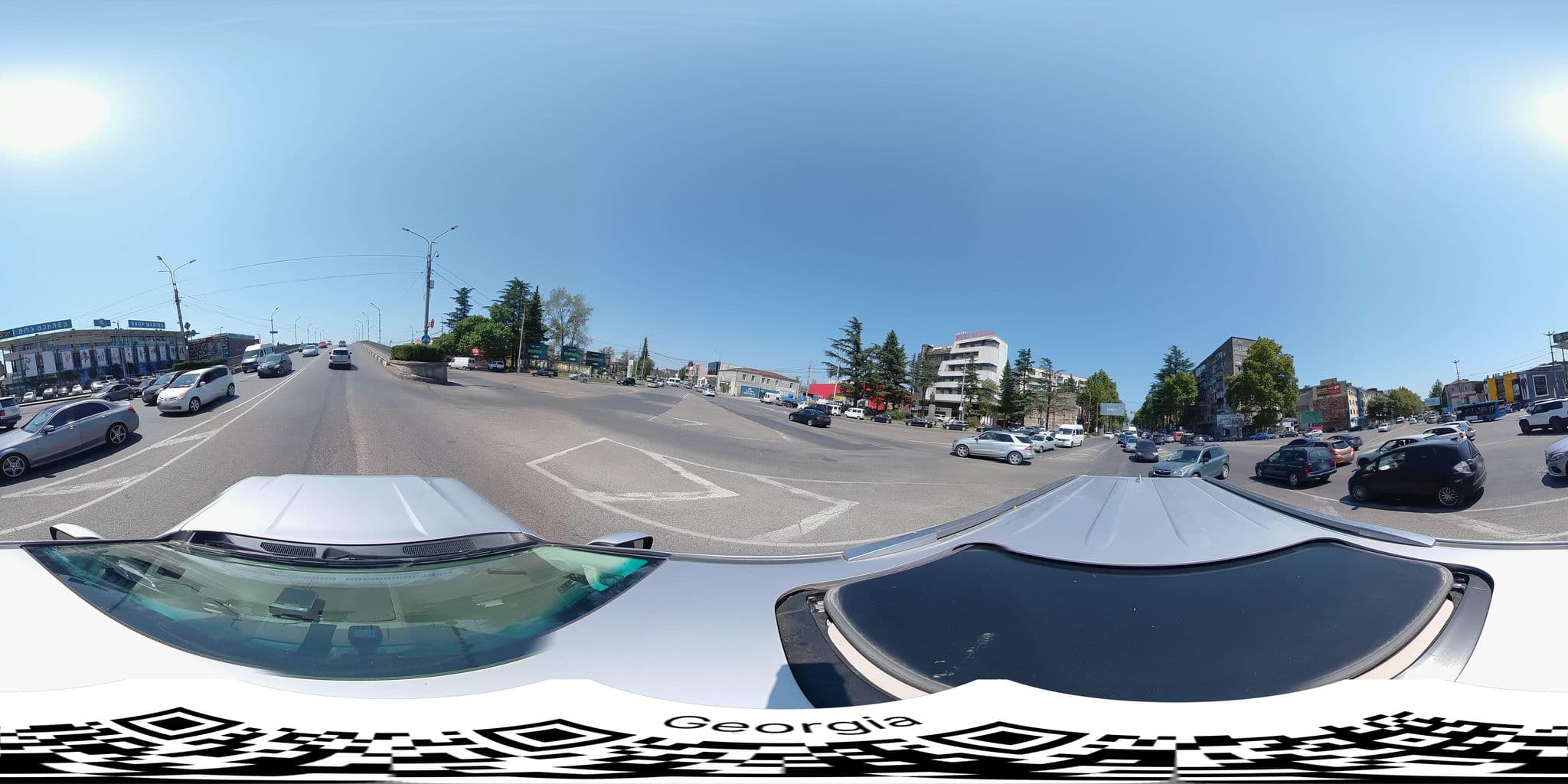 Street view near West Tower, Kutaisi — © bumbeishvili (CC BY-SA · Mapillary)
