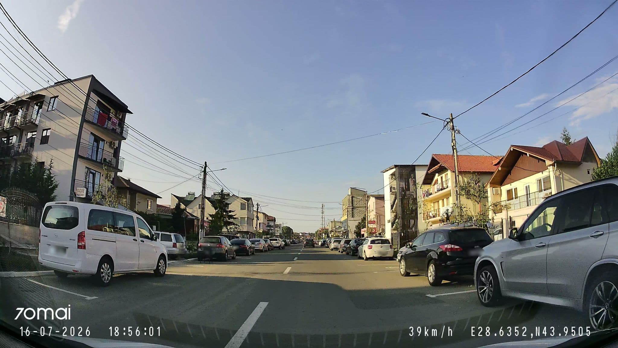 Street view near Vila Flavia, Costineşti