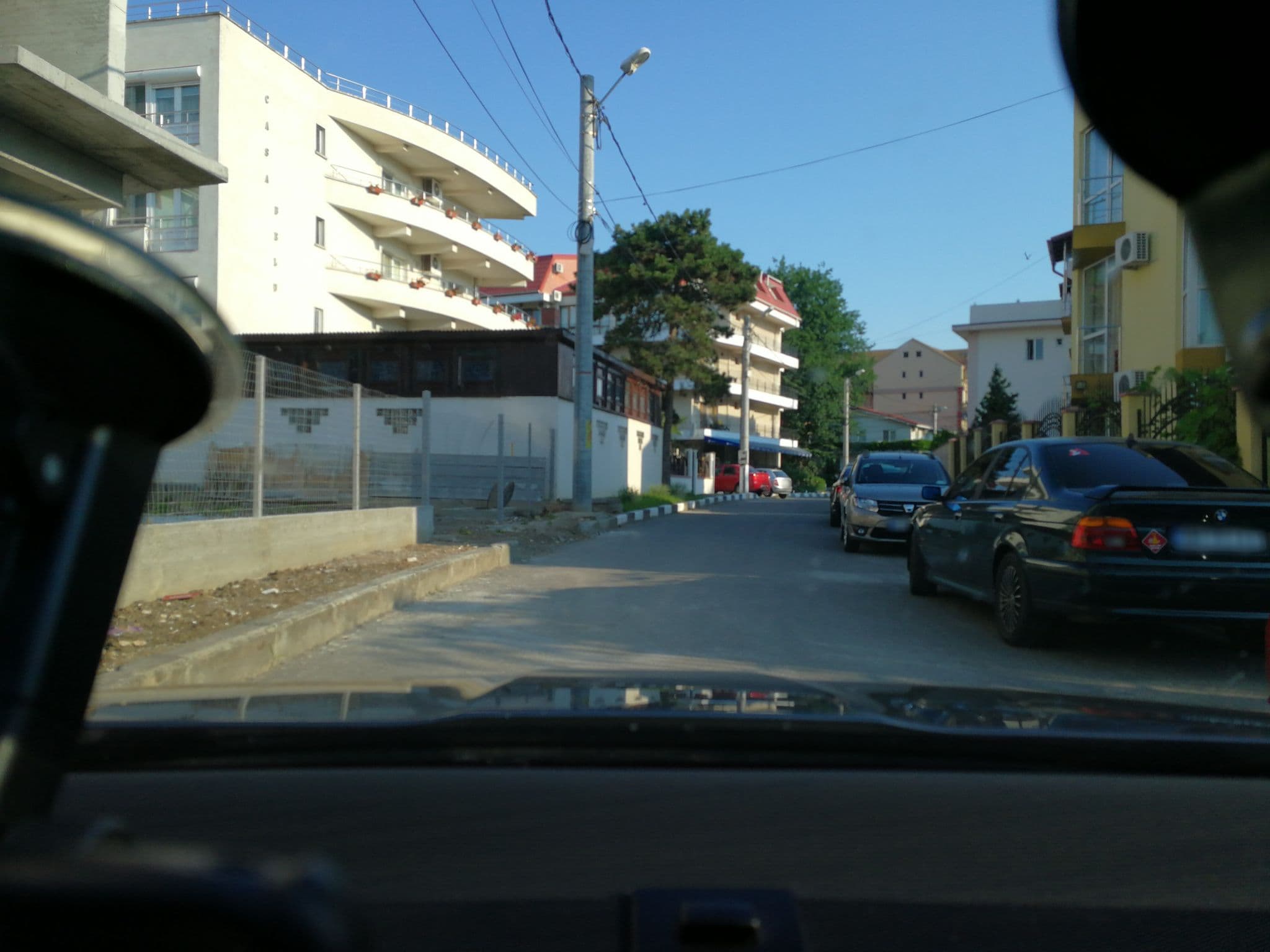 Street view near Cazare, Eforie Nord