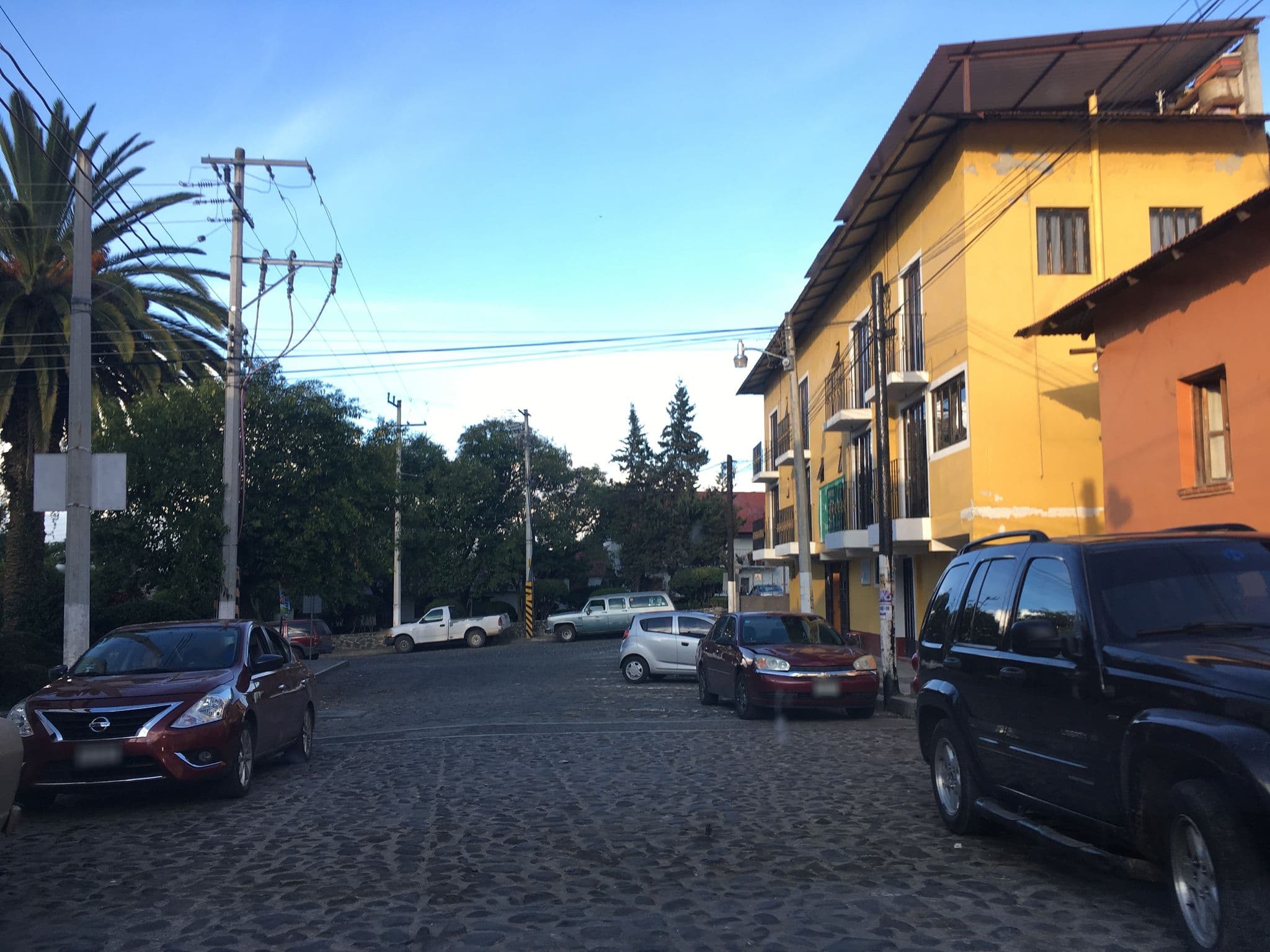 Street view near San Miguel Regla Hoteles, San José Ocotillos — © nicovargas (CC BY-SA · Mapillary)