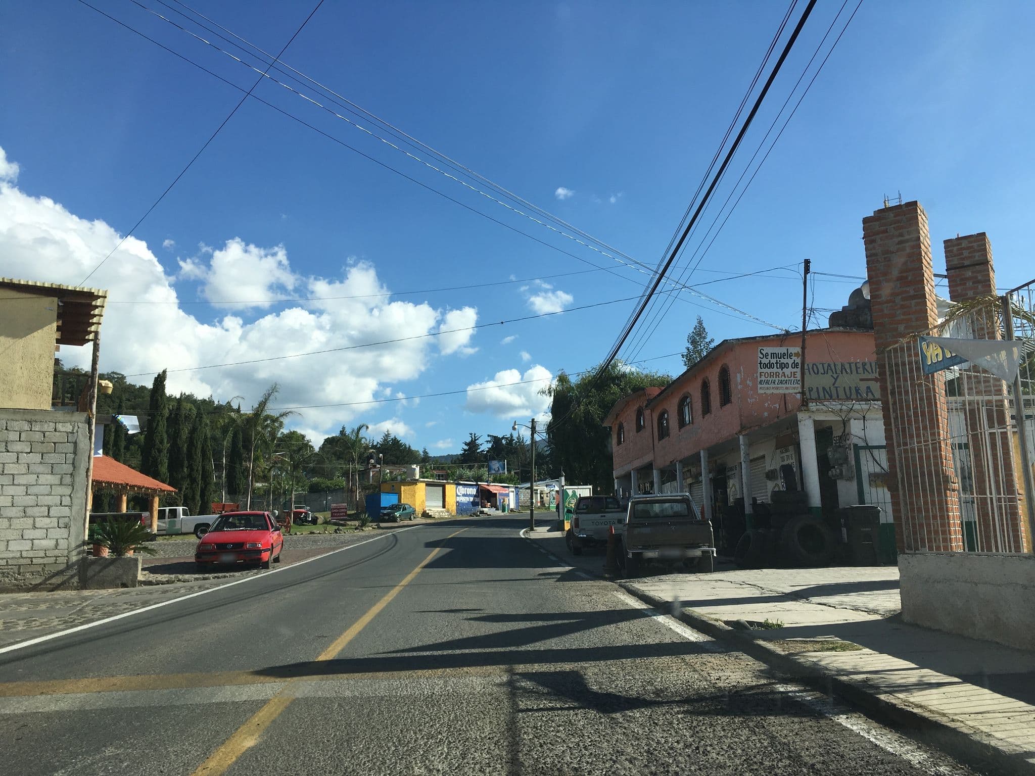 Street view near Hotel Real De La Montaña, San José Ocotillos — © nicovargas (CC BY-SA · Mapillary)