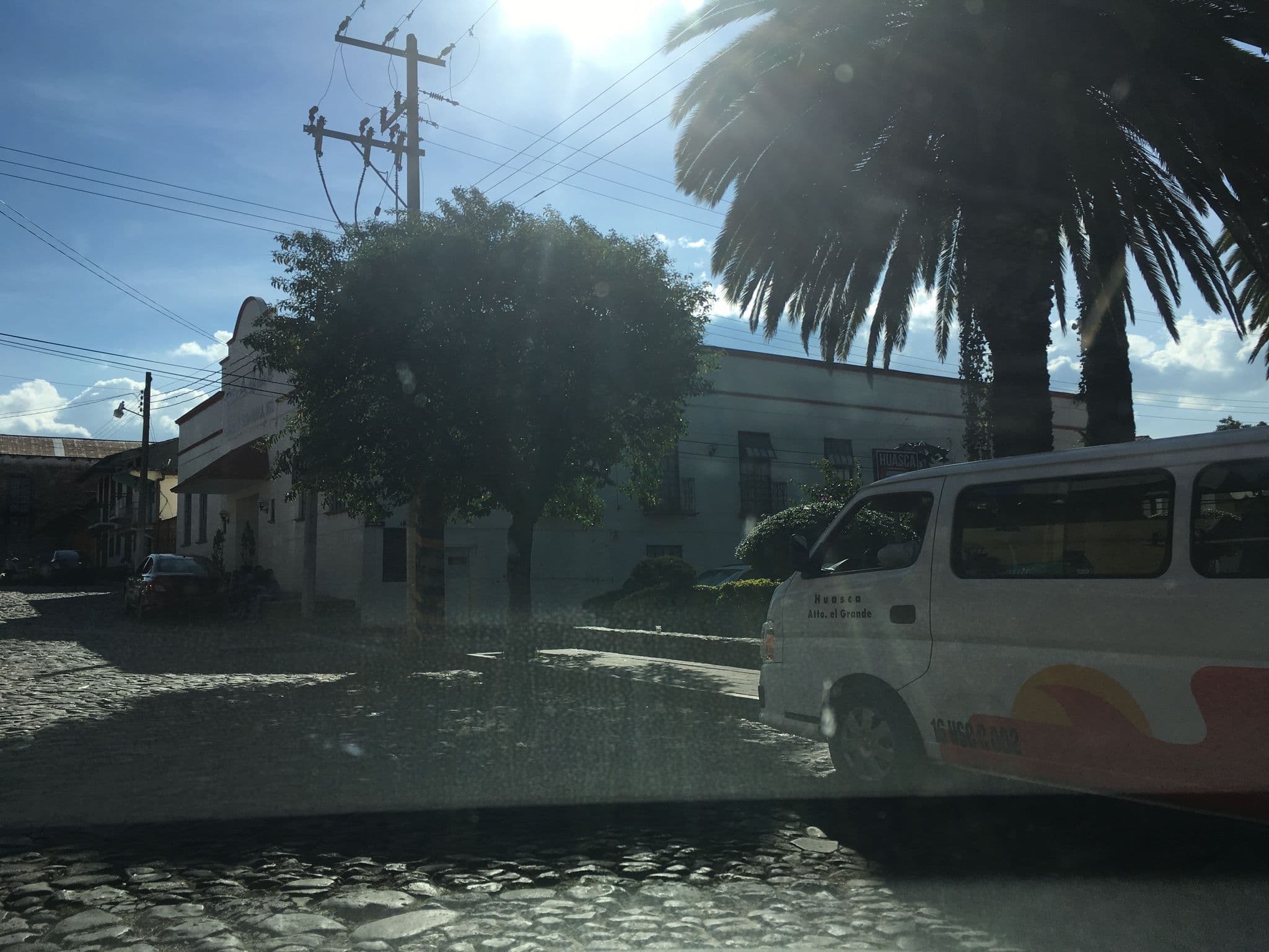 Street view near Hotel Huascazaloyam, San José Ocotillos — © nicovargas (CC BY-SA · Mapillary)
