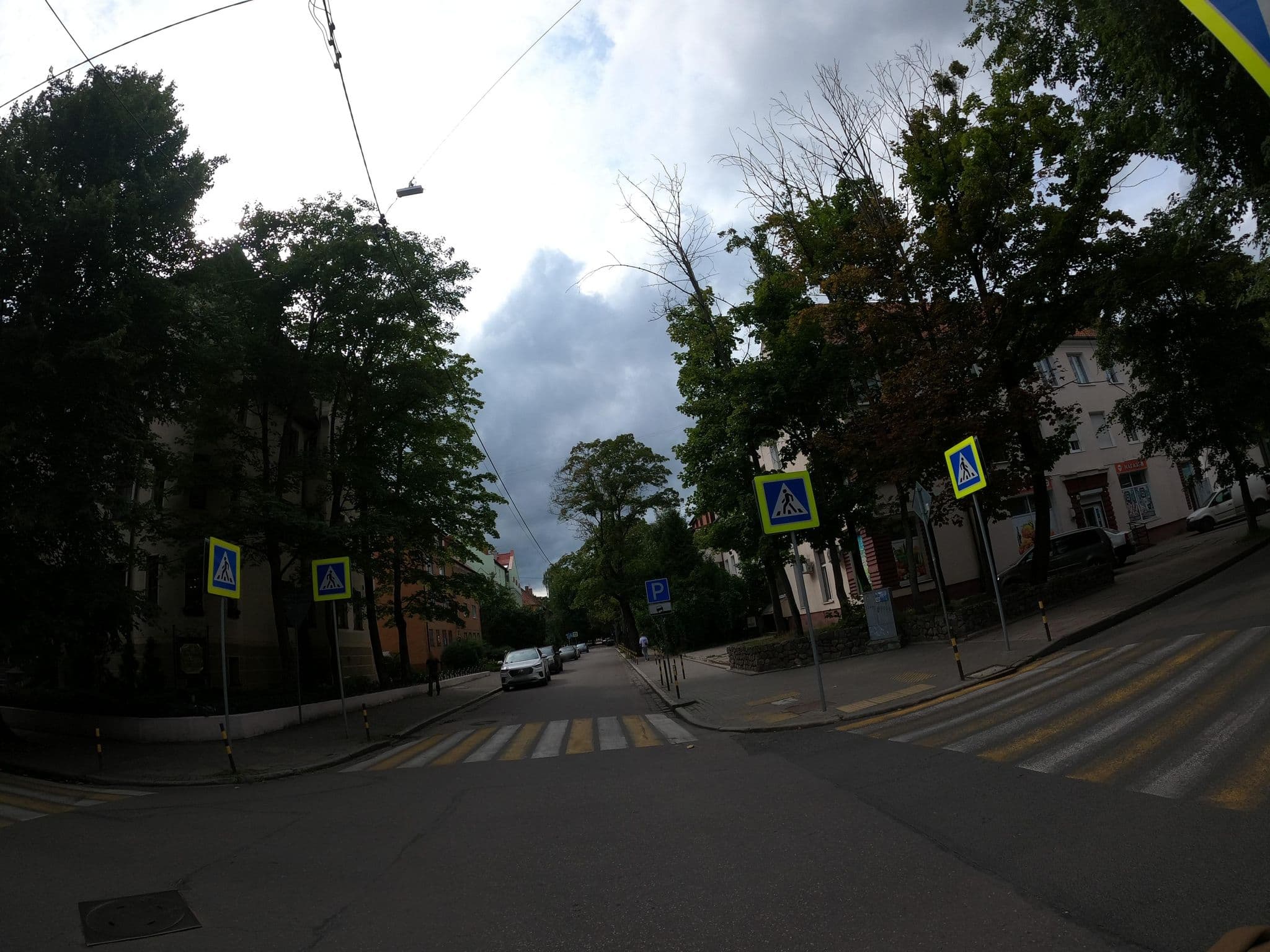 Street view near Отель Чайка, Kaliningrad — © trolleway (CC BY-SA · Mapillary)